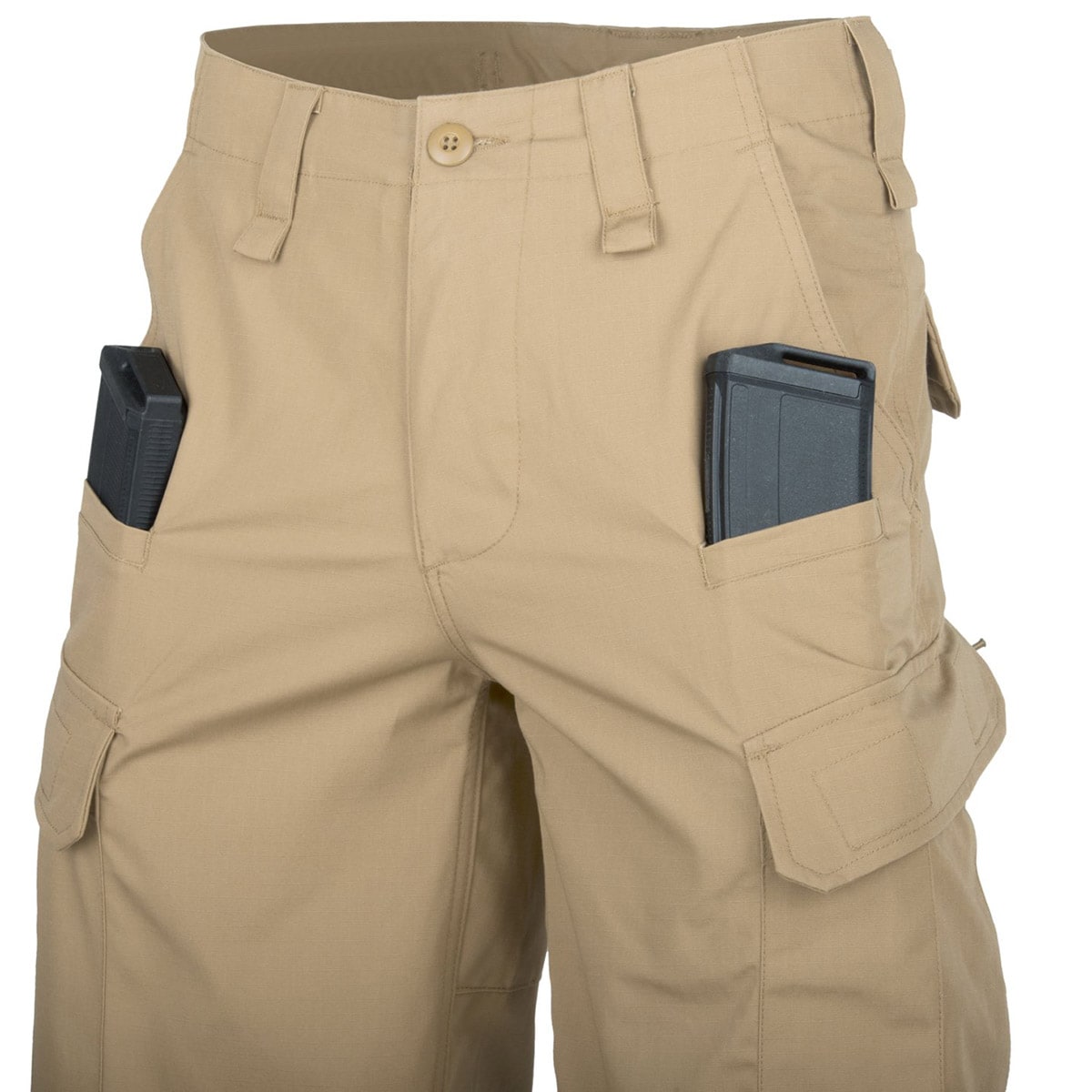 Pantaloni scurți Helikon CPU Cotton Ripstop - Khaki