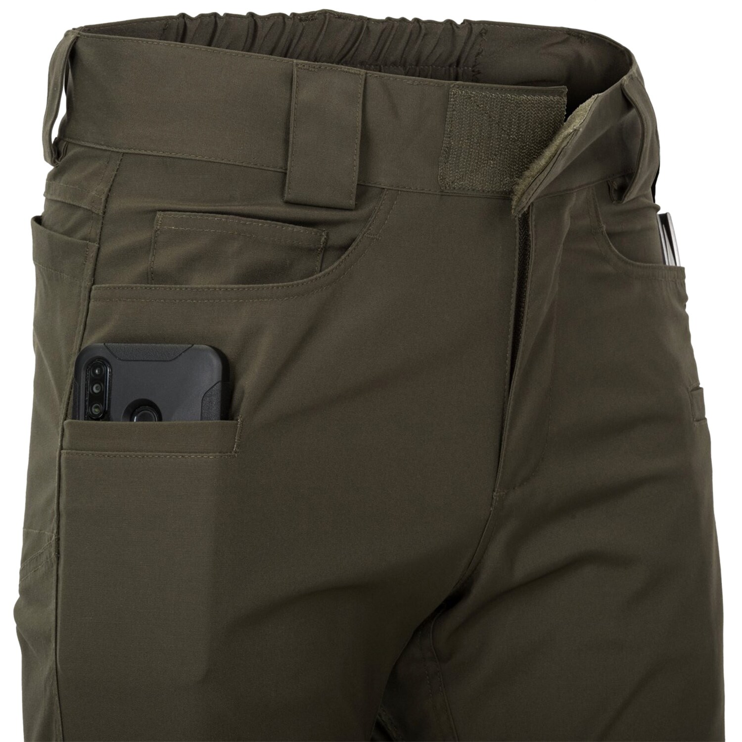 Pantaloni scurți Helikon Greyman Tactical Shorts DuraCanvas - Taiga Green