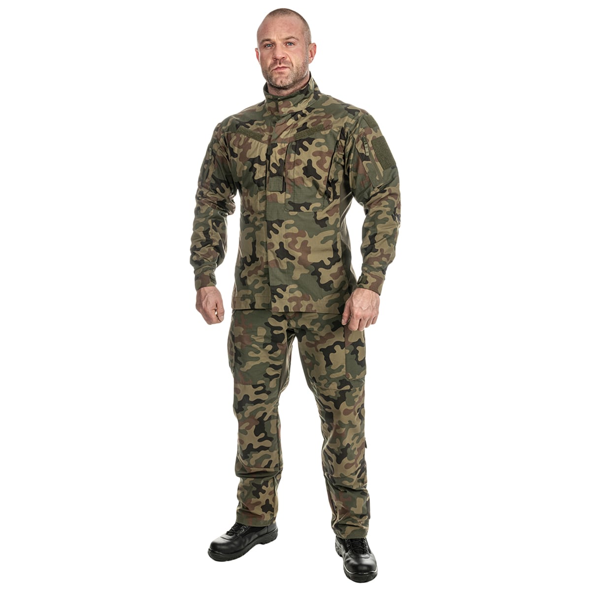 Pantaloni de uniformă militară Helikon MBDU NyCo Rip-Stop - wz.93 Pantera PL Woodland