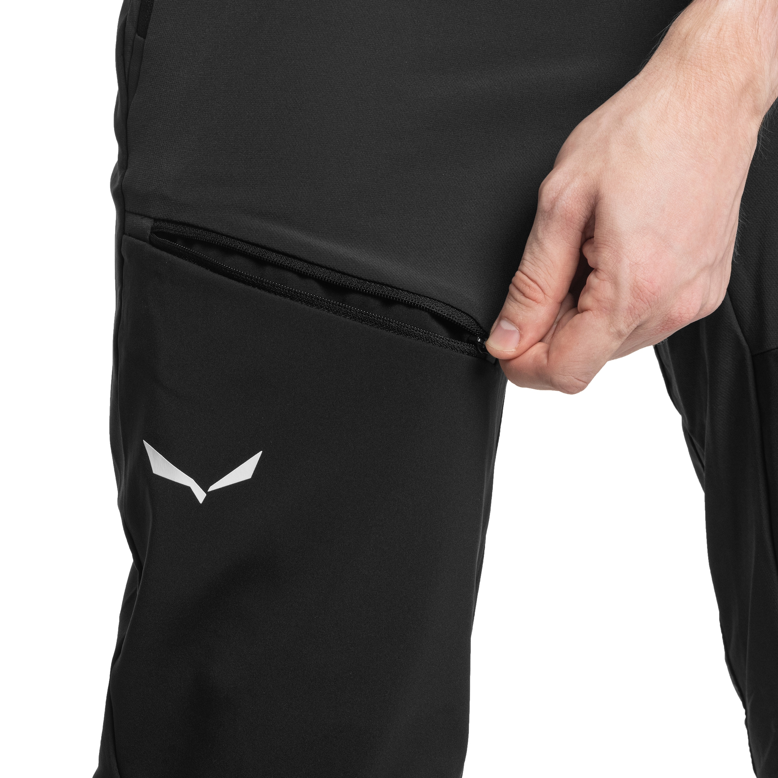 Pantaloni Salewa Puez Orval 2 Durastretch - Black