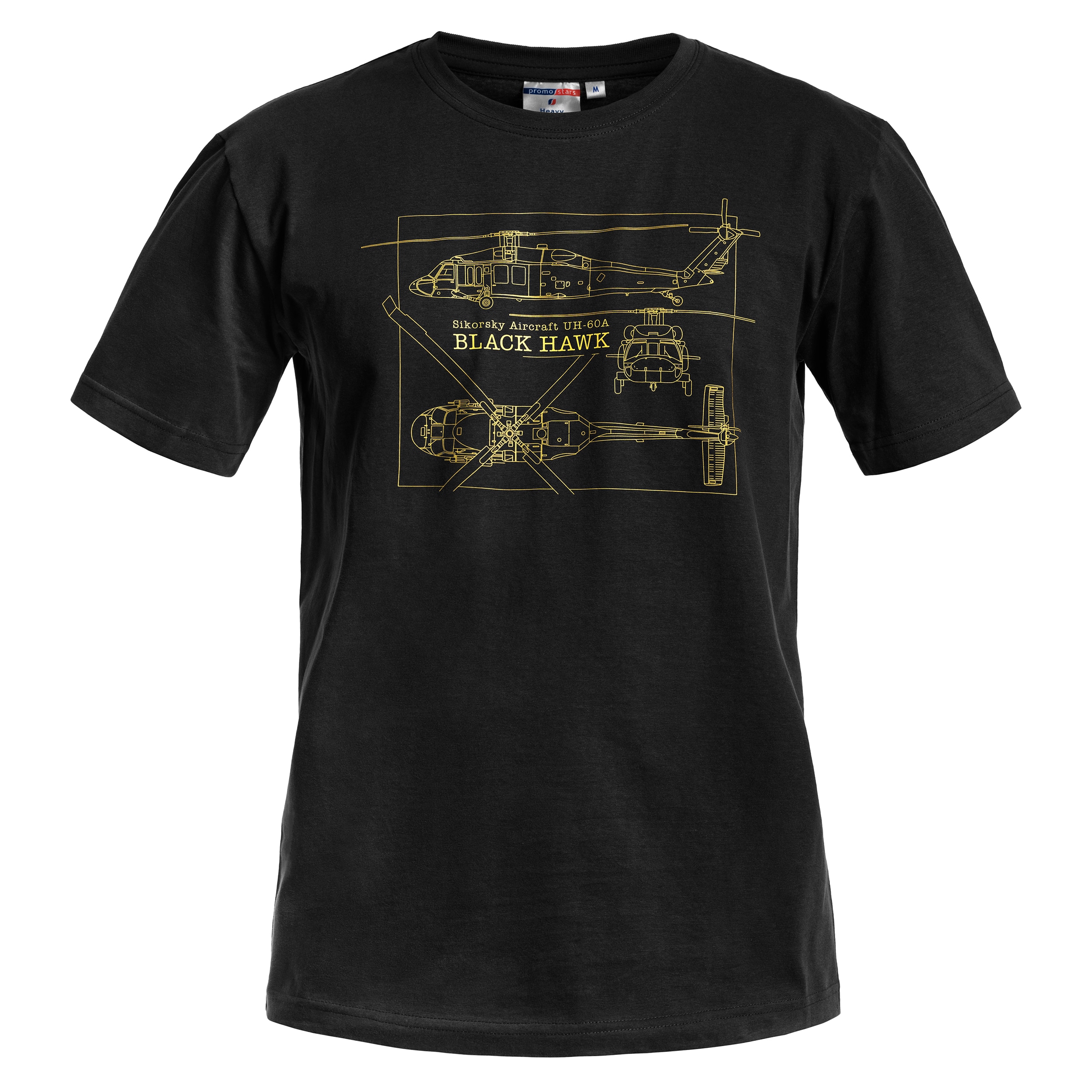 Tricou UH-60A Black Hawk - Black