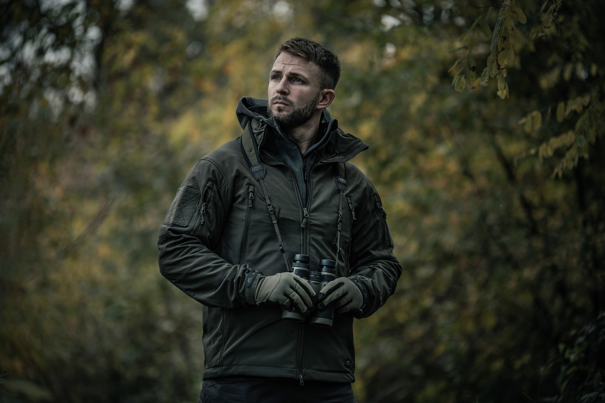 Mănuși Helikon Impact Duty Winter Mk2 - Olive Green/Black