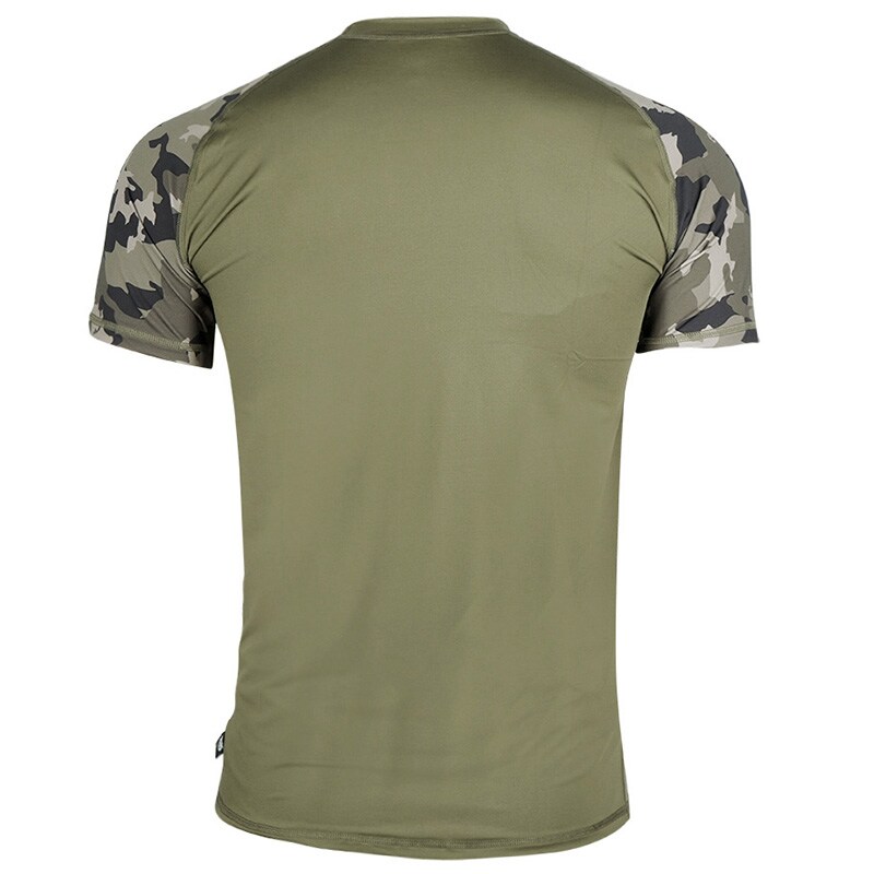 Tricou termoactiv Rough Radical Furious Army - Kaki/Moro