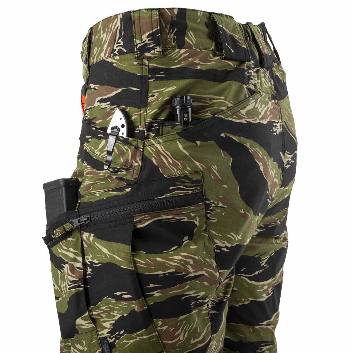 Pantaloni Helikon UTP PolyCotton Stretch Rip-Stop - Tiger Stripe