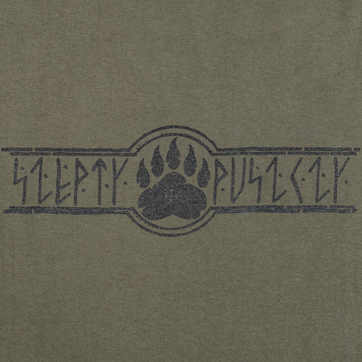 Tricou TigerWood Szepty Puszczy - Verde