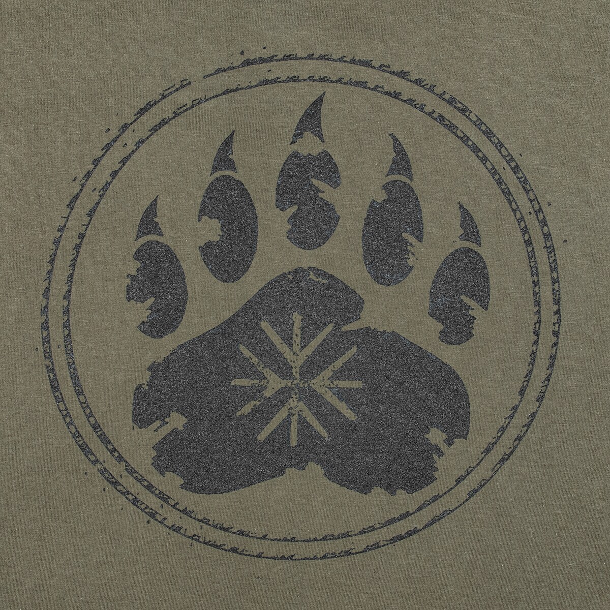 Tricou TigerWood Szepty Puszczy - Verde