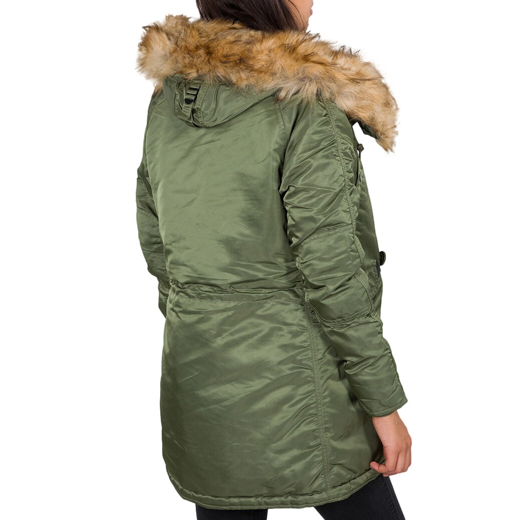 Geacă de damă Alpha Industries N3B VF 59 - Sage Green