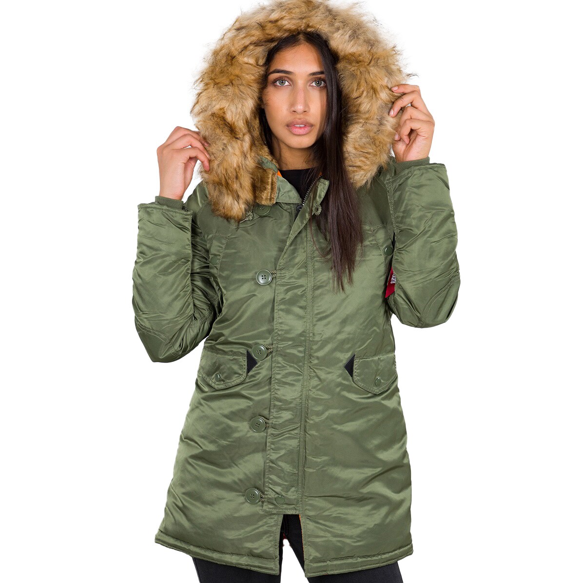 Geacă de damă Alpha Industries N3B VF 59 - Sage Green