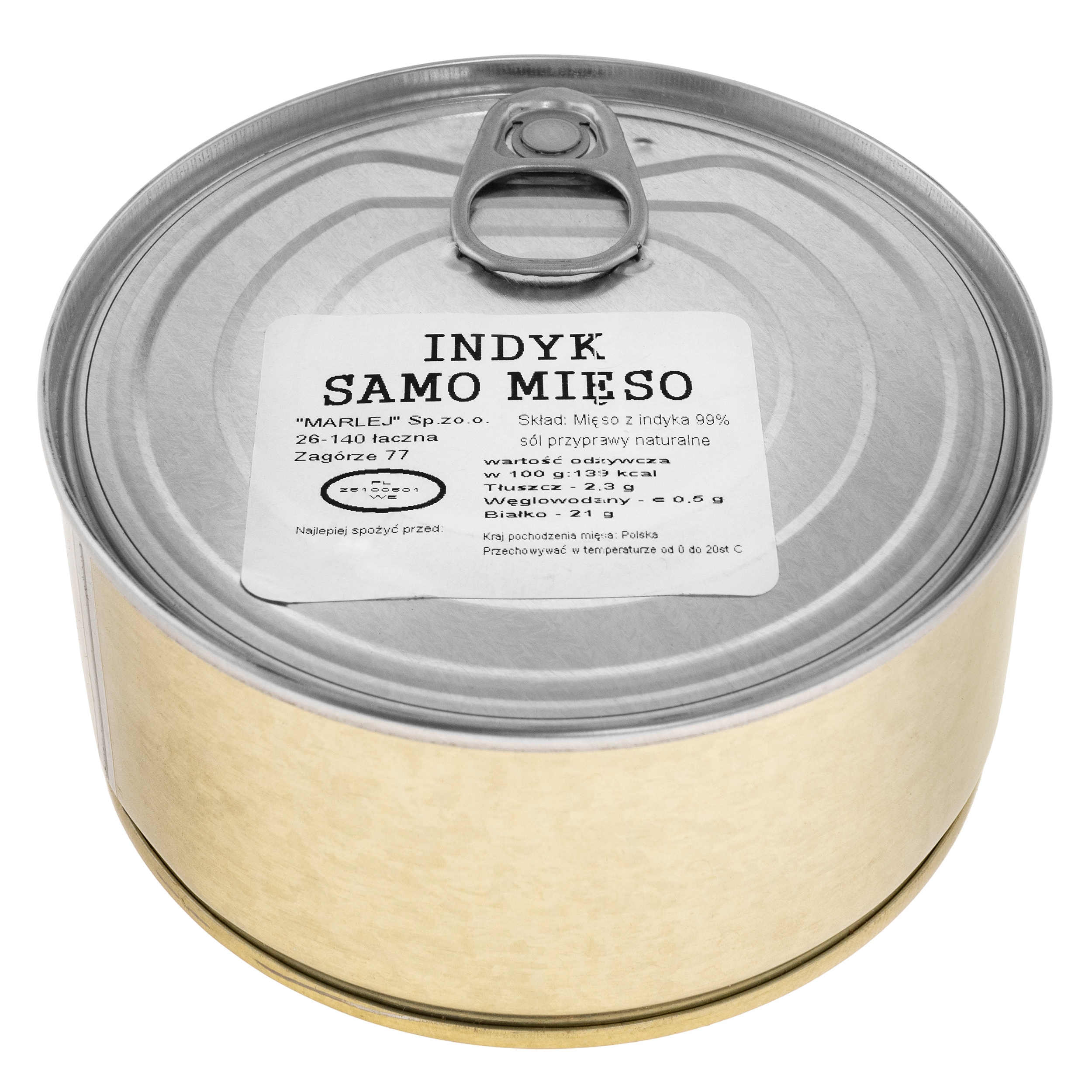 Conservă alimentară Marlej - Carne de curcan 300 g