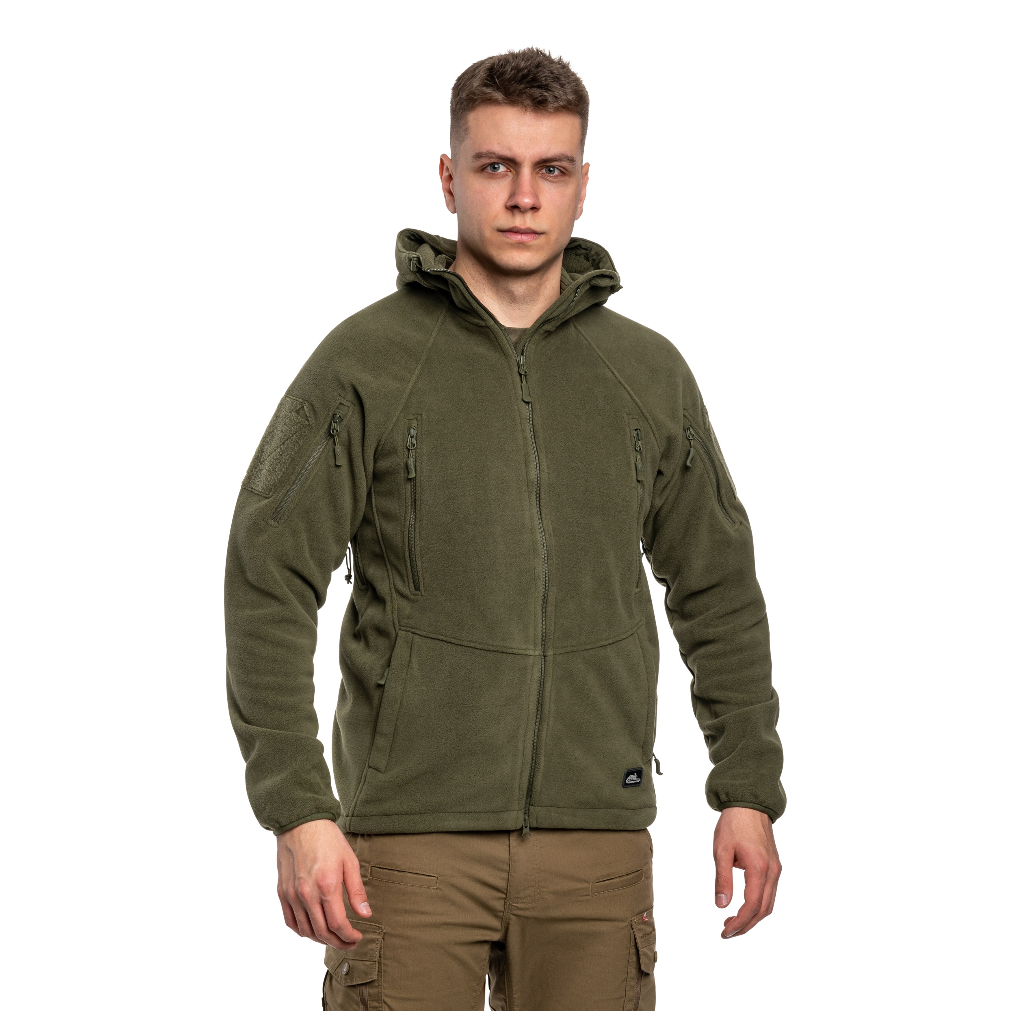 Jachetă Helikon-Tex Patriot Mk2 Hybrid Fleece - Olive Green