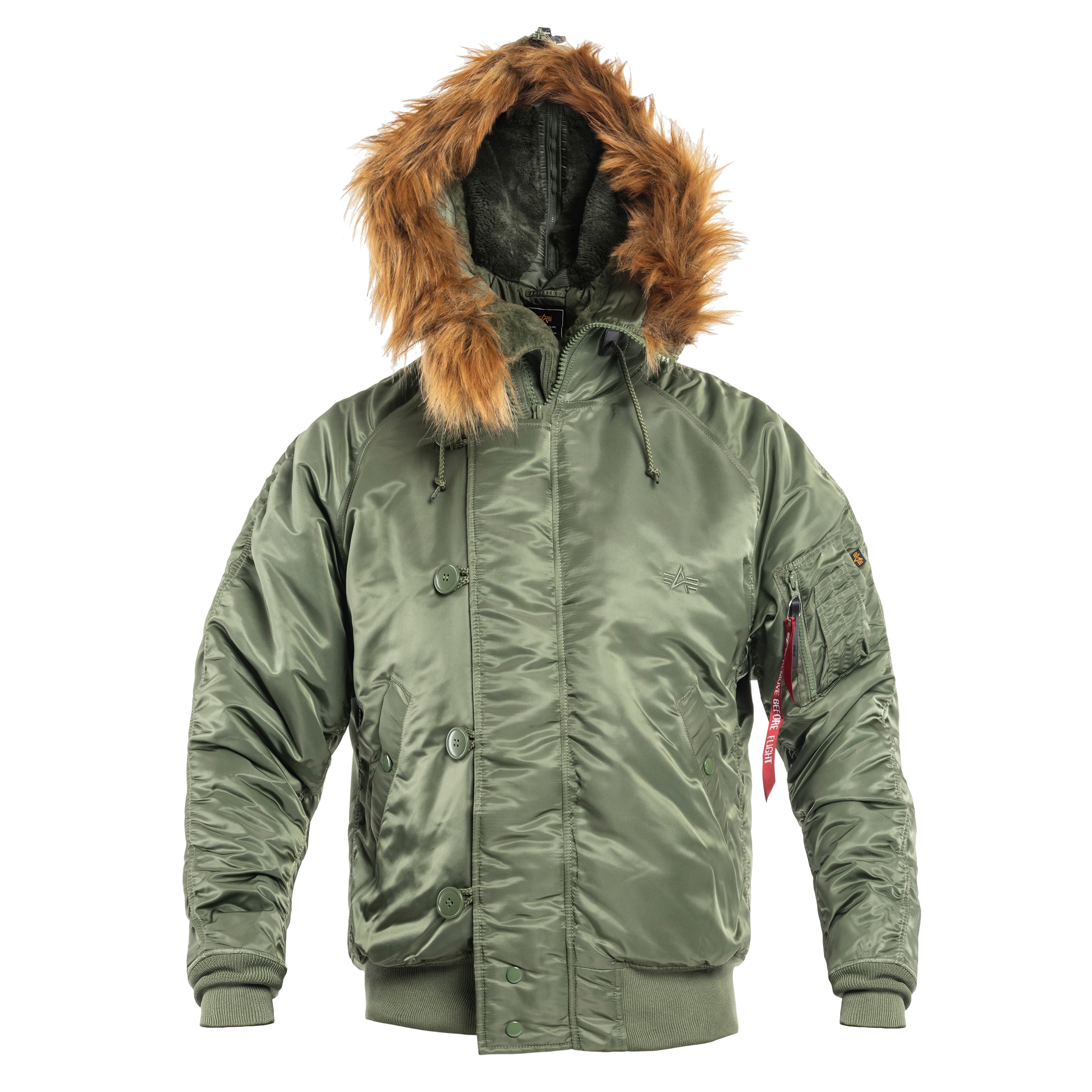 Geacă Alpha Industries N2B - Sage Green