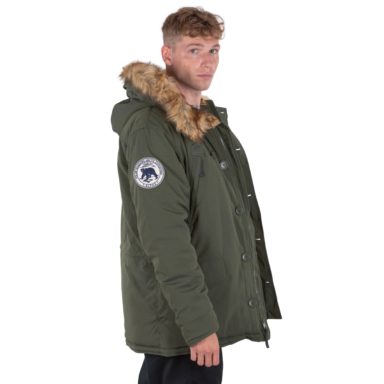 Geacă Alpha Industries Polar Jacket - Dark Green