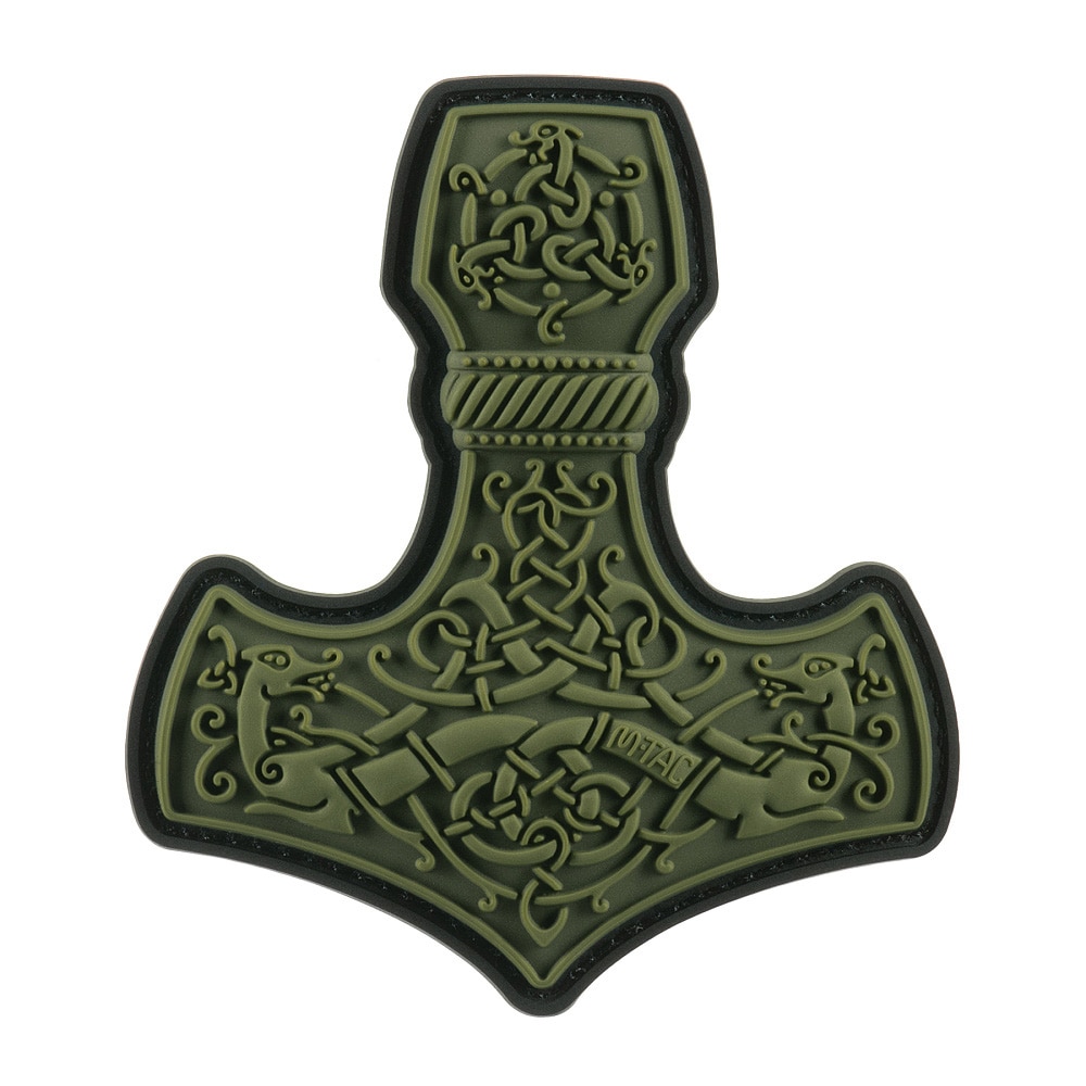 Patch - emblemă M-Tac Mjolnir Large PVC - Olive