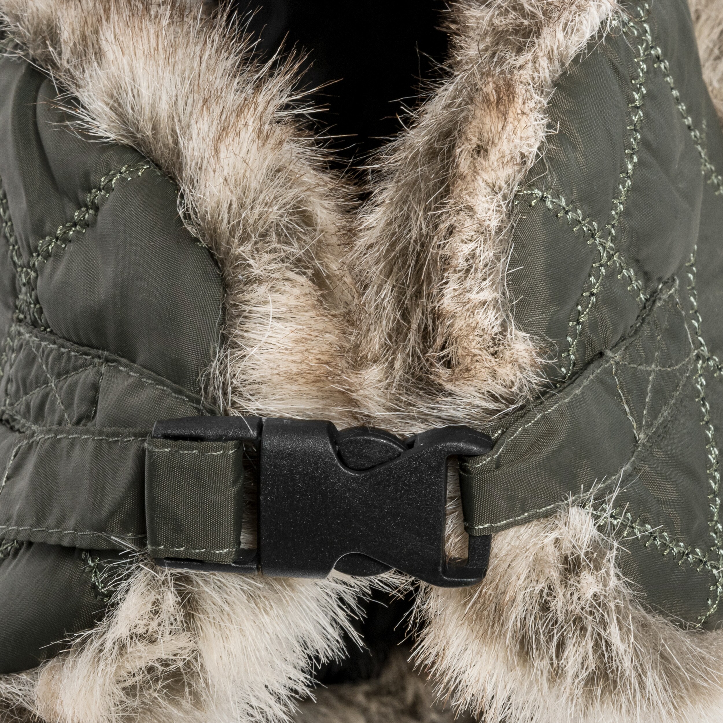 Căciulă Mil-Tec Winter Faux-Fur - Olive