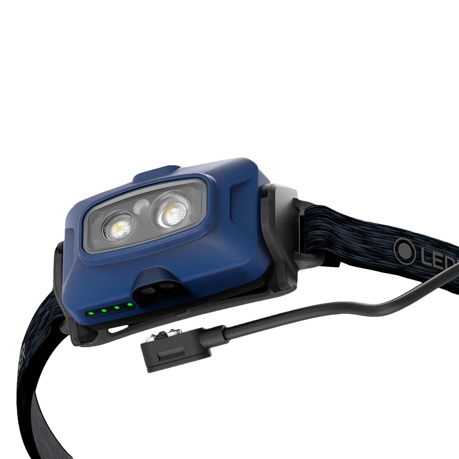 Lanternă frontală Ledlenser HF4R Core Blue - 500 lumeni