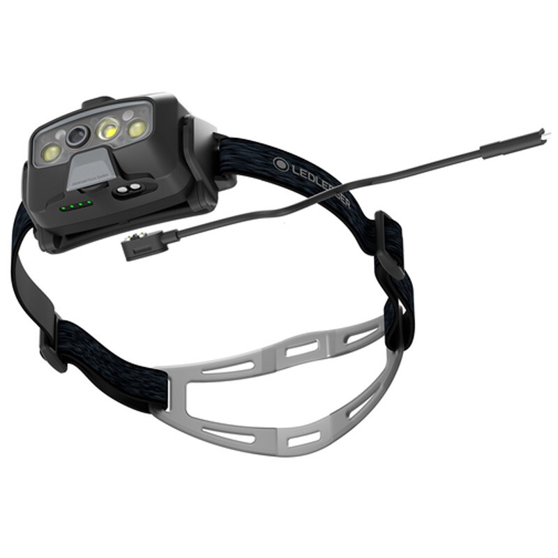 Lanternă frontală Ledlenser HF8R Core Black - 1600 lumeni