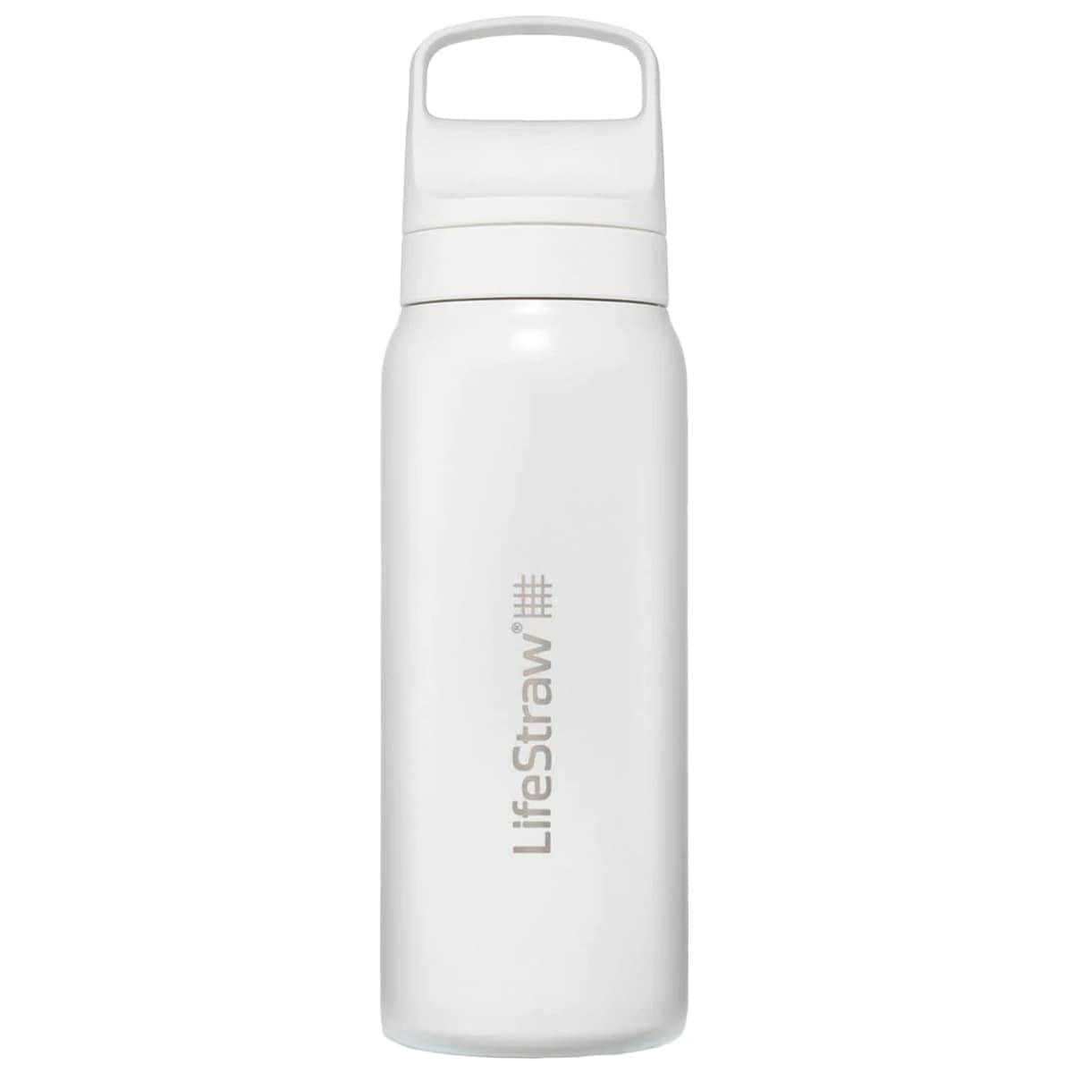 Sticlă cu filtru LifeStraw Go 2.0 Stainless Steel 700 ml - Polar White