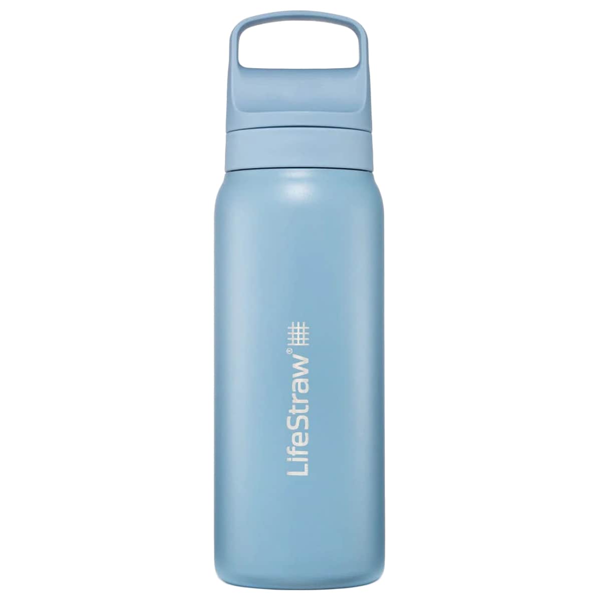 Sticlă cu filtru LifeStraw Go 2.0 Stainless Steel 700 ml - Icelandic Blue
