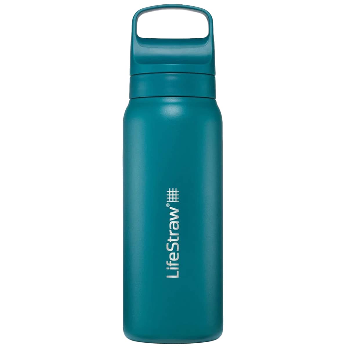 Sticlă cu filtru LifeStraw Go 2.0 Stainless Steel 700 ml - Laguna Teal
