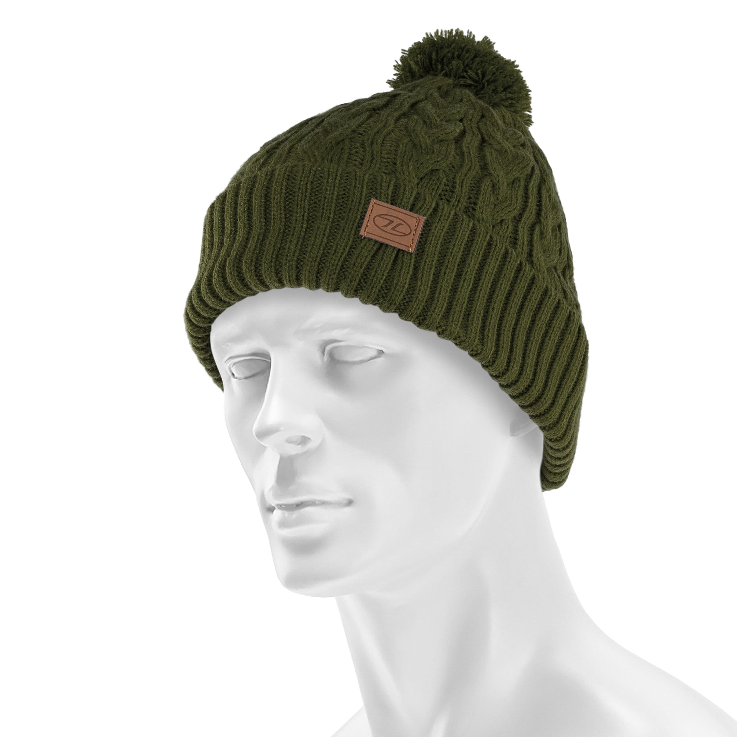 Căciulă Highlander Outdoor Beira Lined Bobble Hat - Olive