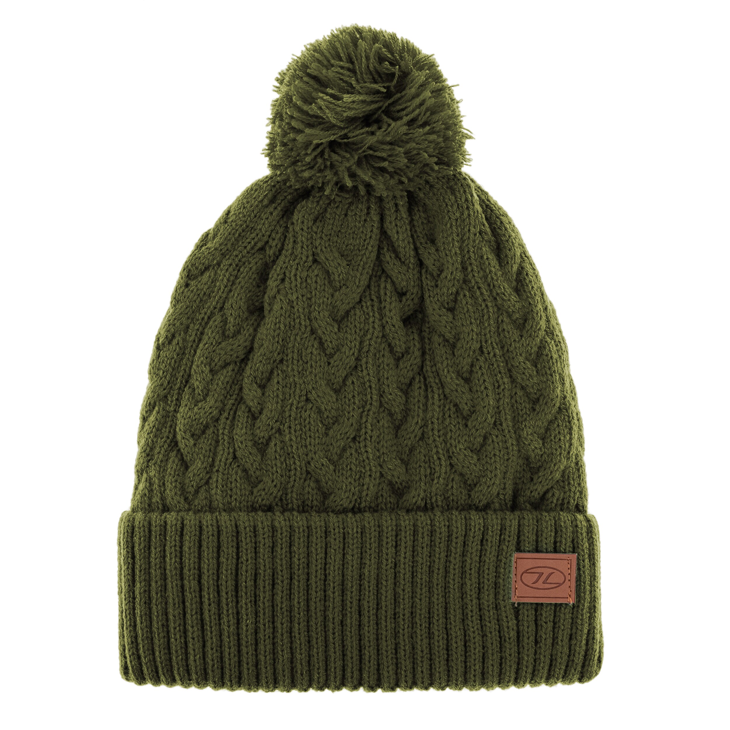 Căciulă Highlander Outdoor Beira Lined Bobble Hat - Olive