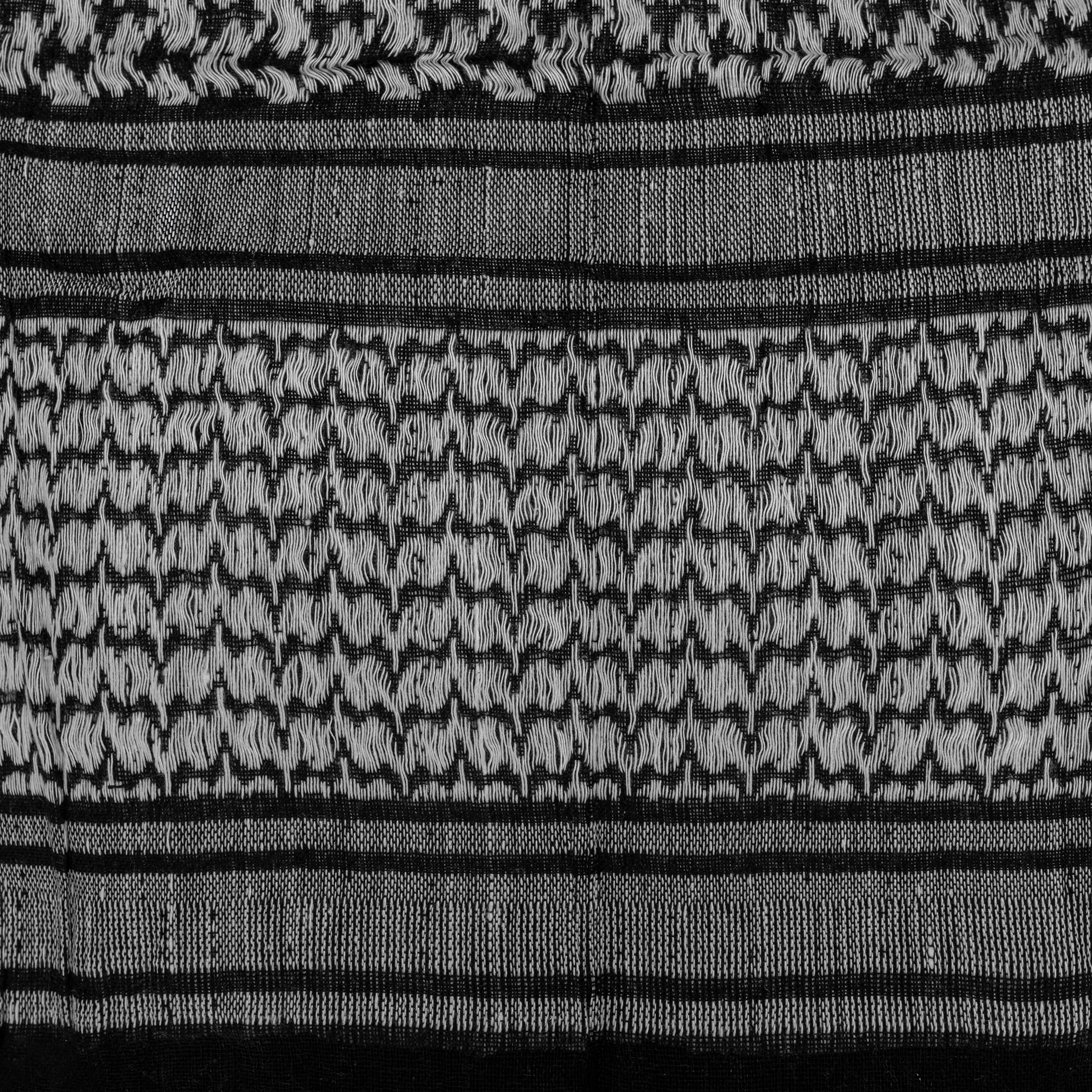 Eșarfă de protecție tip Arafat Mil-Tec - Black/White
