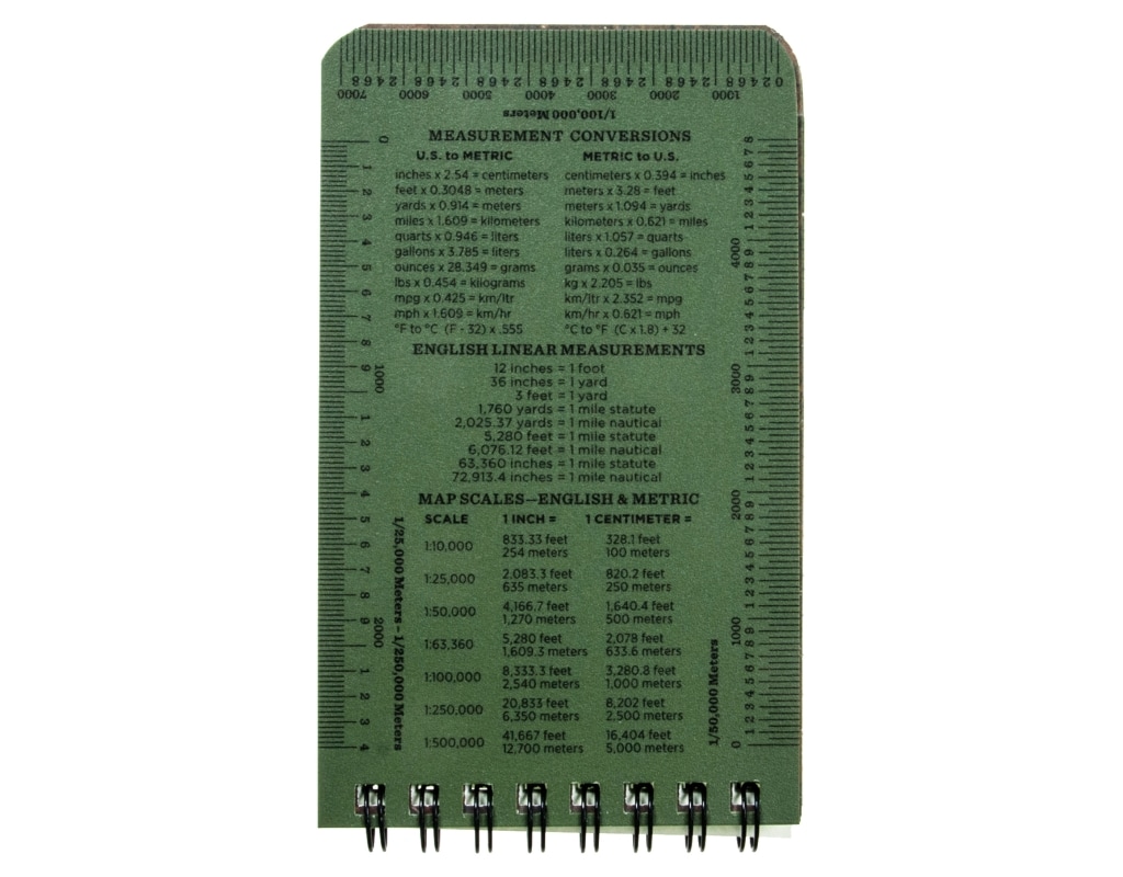 Carnet impermeabil Rite in the Rain 3x5