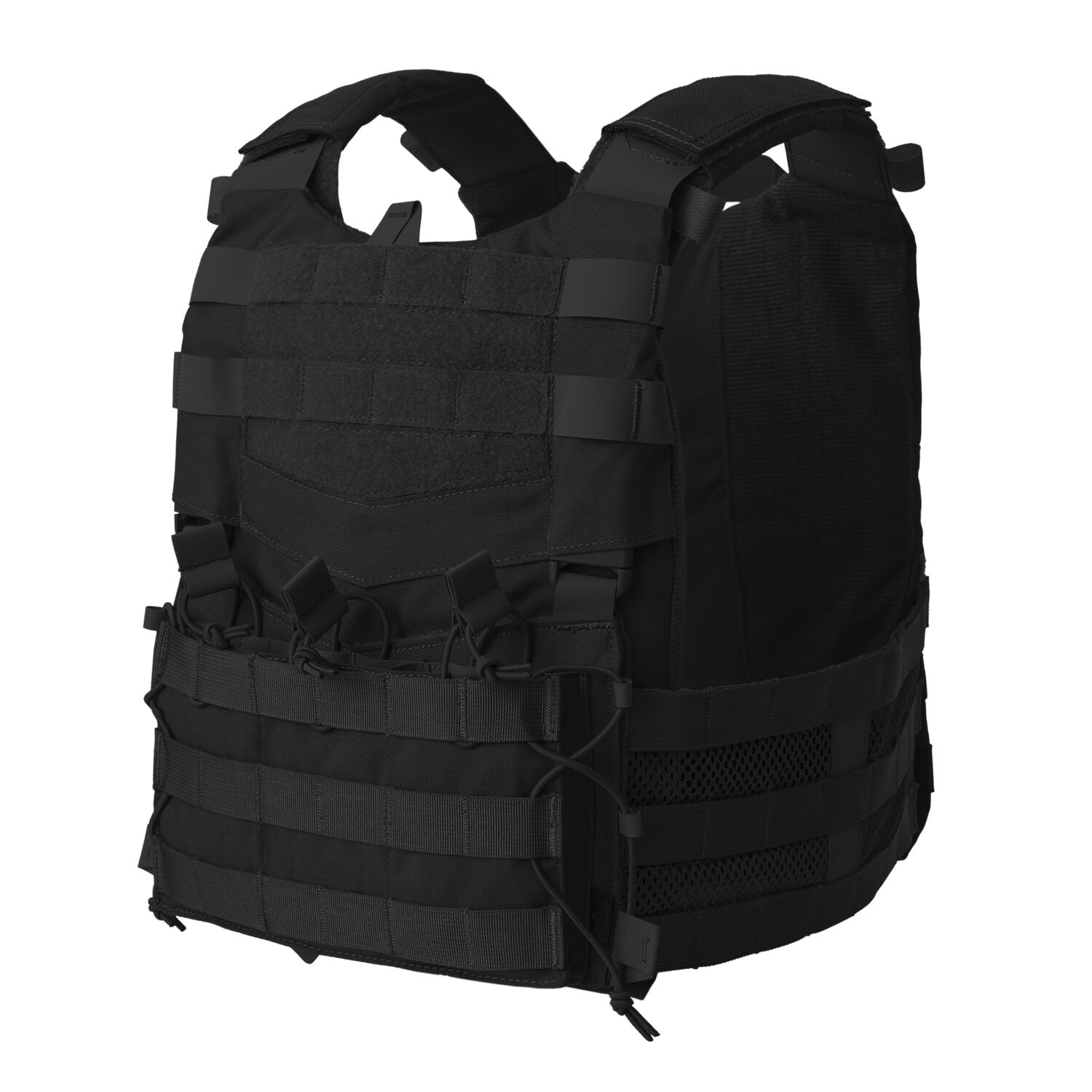 Vestă tactică modulară Helikon Guardian Military cu suport pentru plăci M - Black