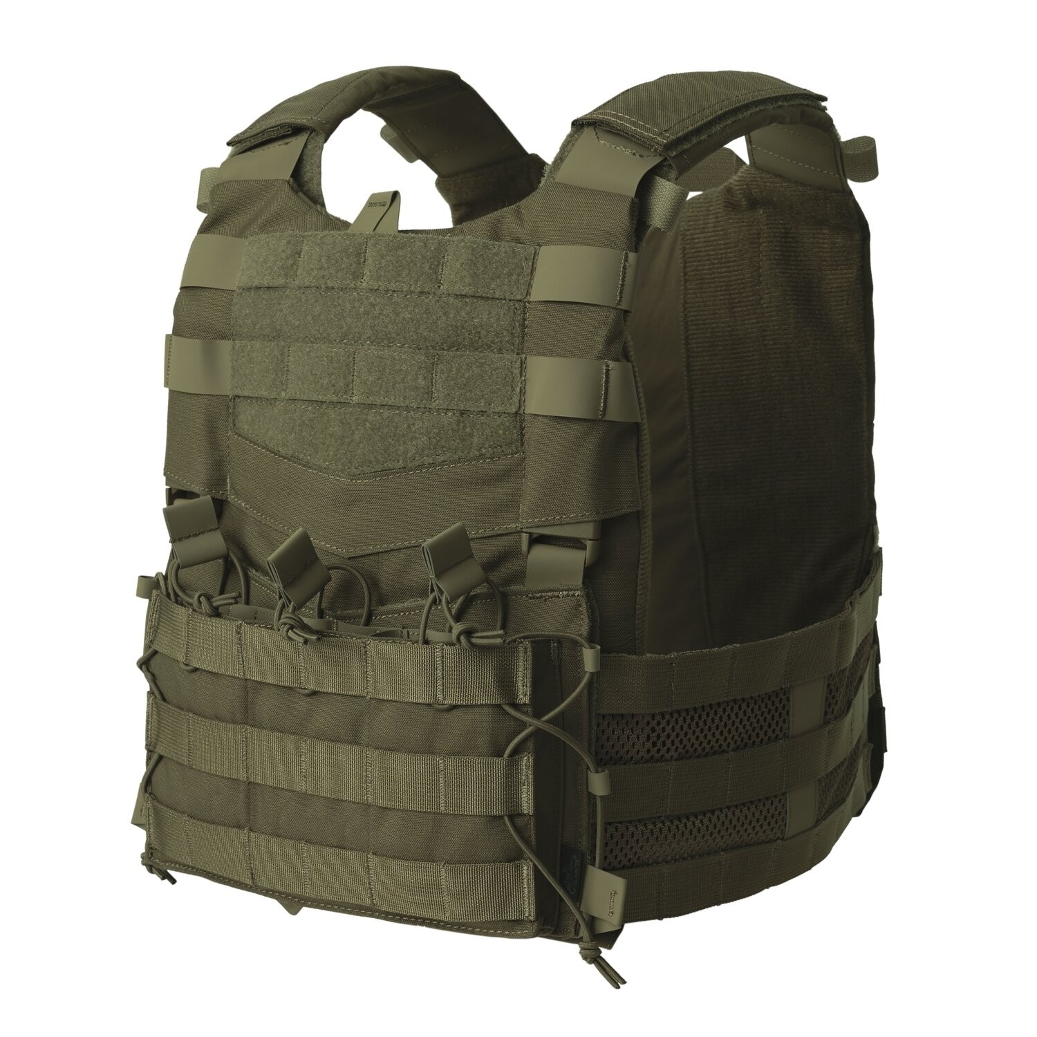 Vestă tactică modulară Helikon Guardian Military cu suport pentru plăci M - Olive