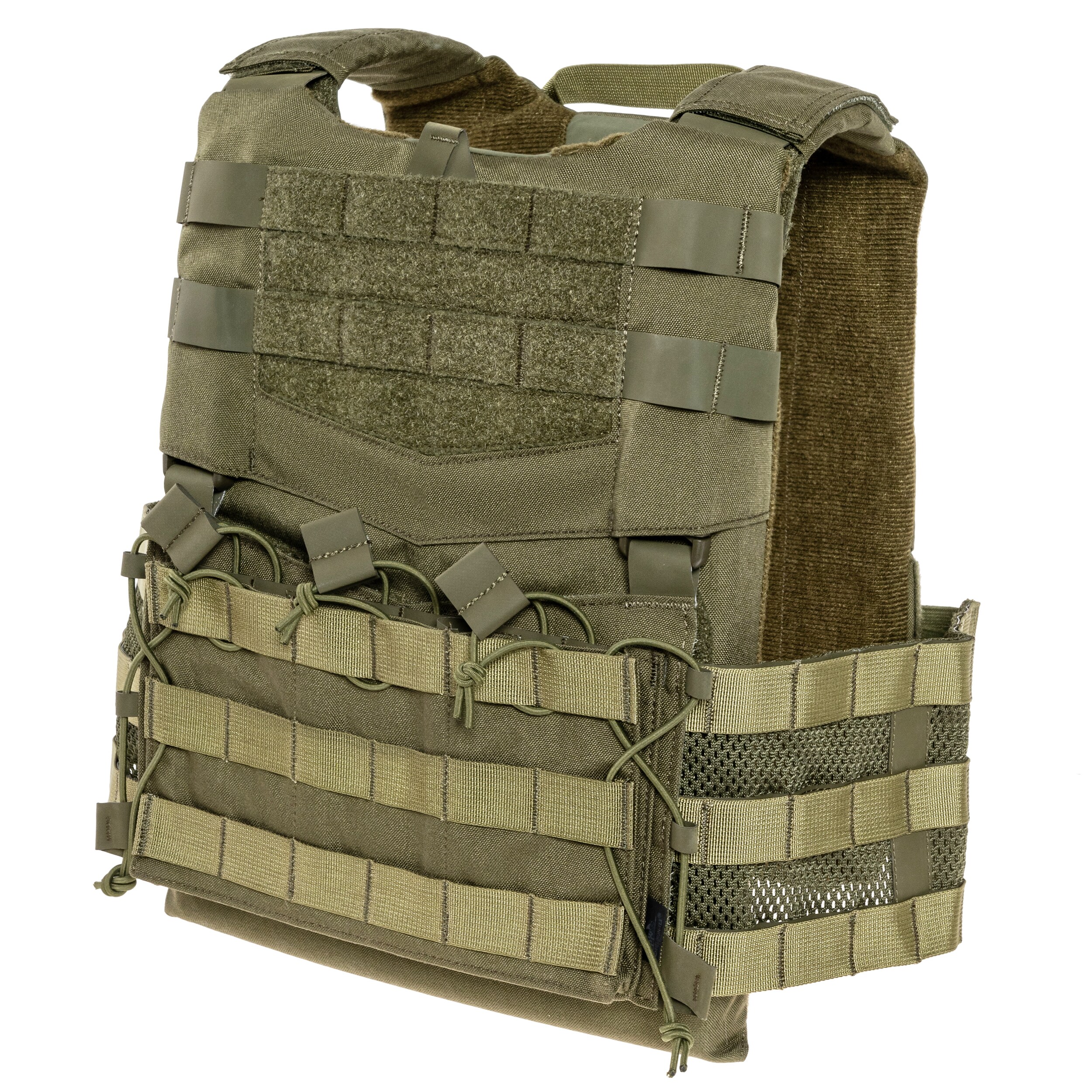 Vestă tactică modulară Helikon-Tex Guardian Military cu suport pentru plăci L - Olive