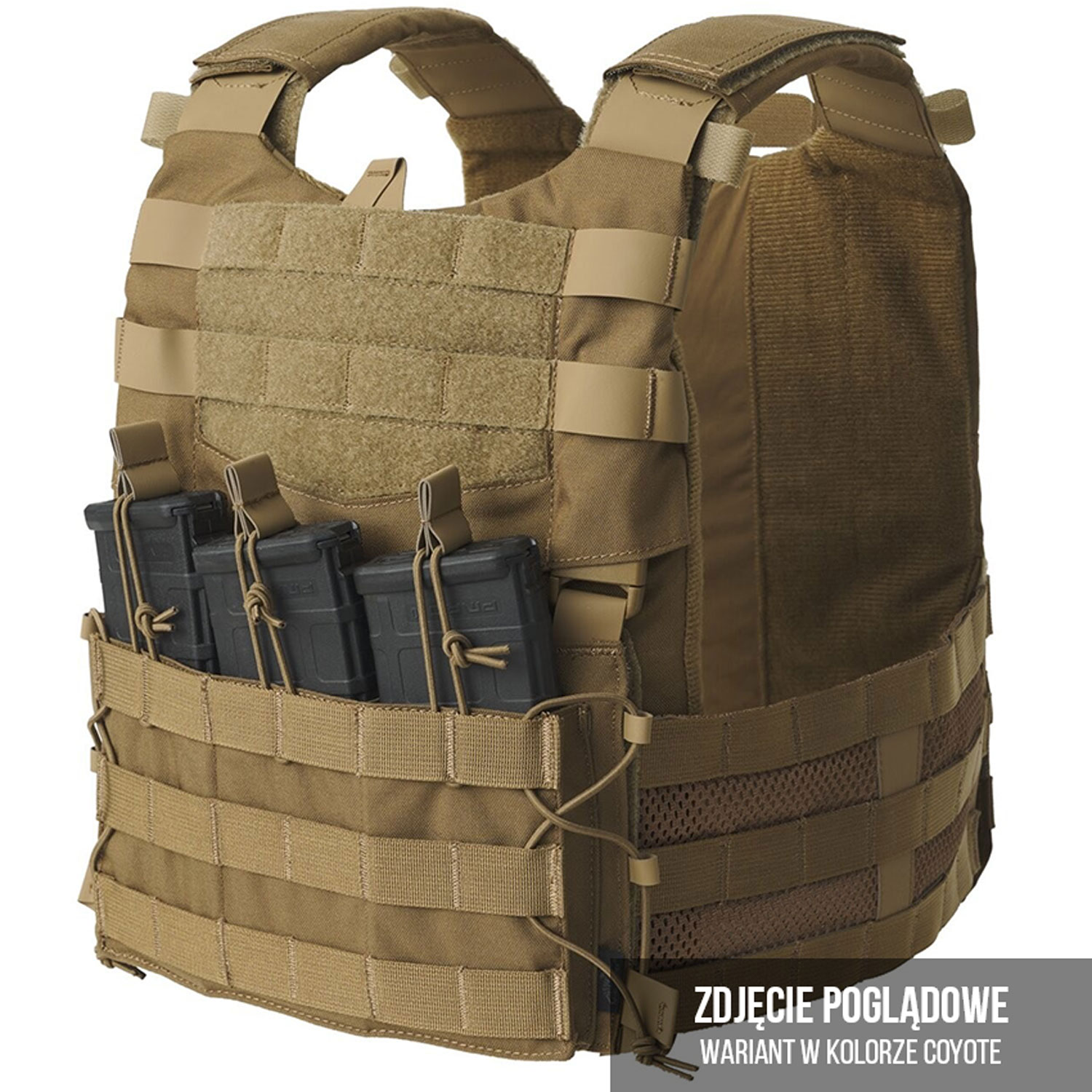 Vestă tactică modulară Helikon Guardian Military cu suport pentru plăci M - MultiCam/Black