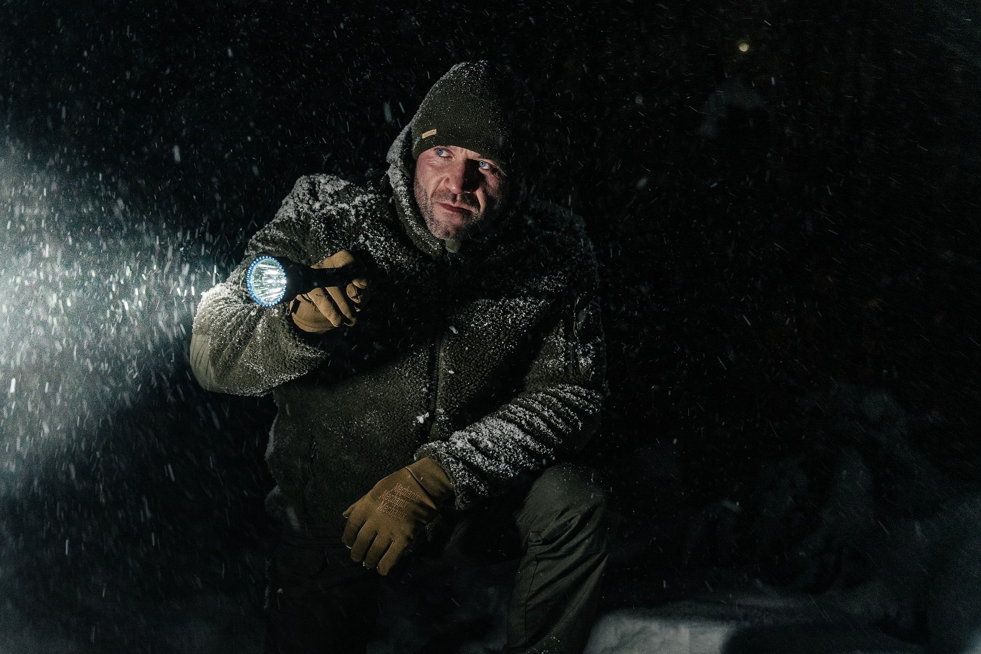 Mănuși tactice Mechanix Wear ColdWork Base Layer - Coyote