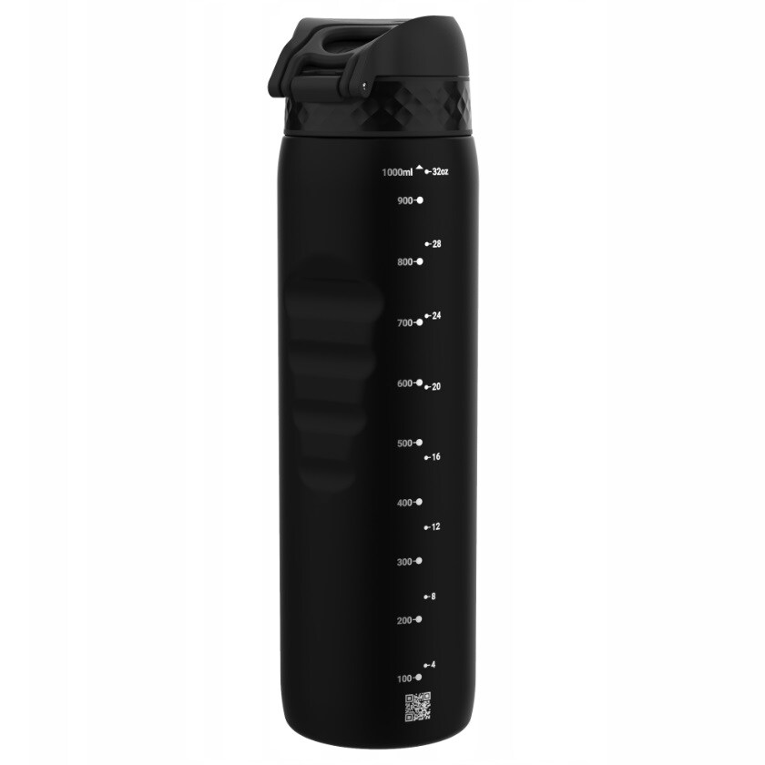 Sticlă ION8 Recyclon 1,1 l - Black