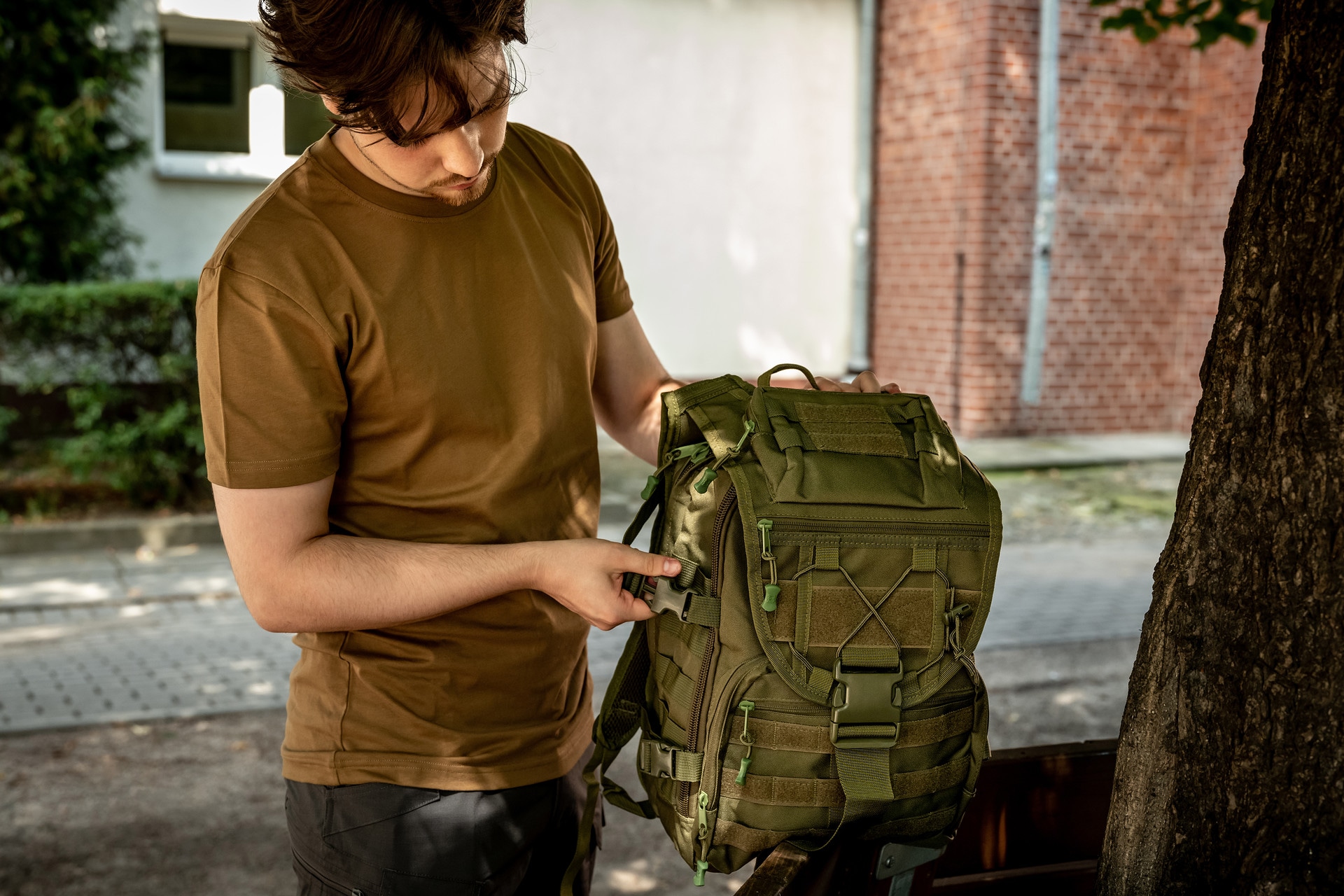 Rucsac Badger Outdoor Sarge 30 l - Olive