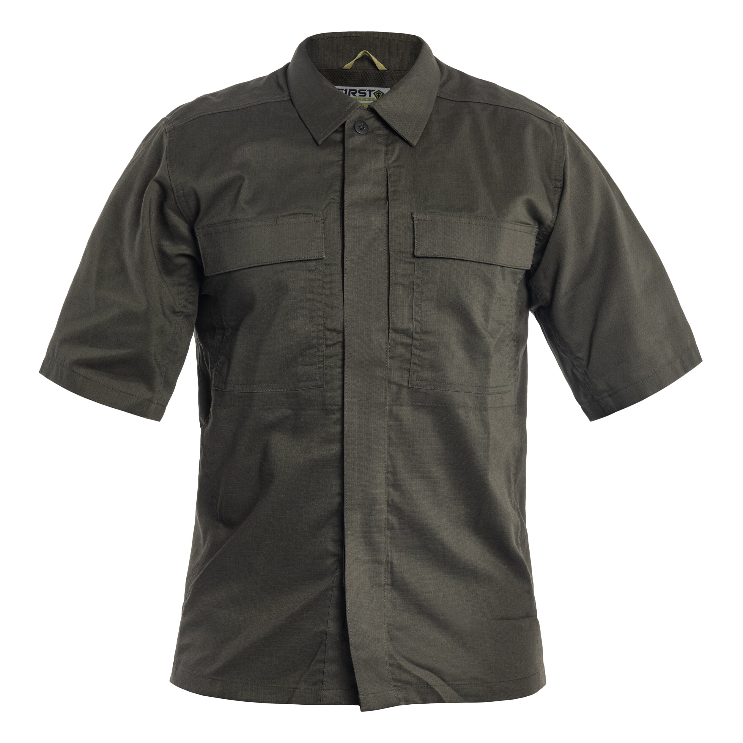 Cămașă tactică First Tactical V2 BDU Short Sleeve - OD Green