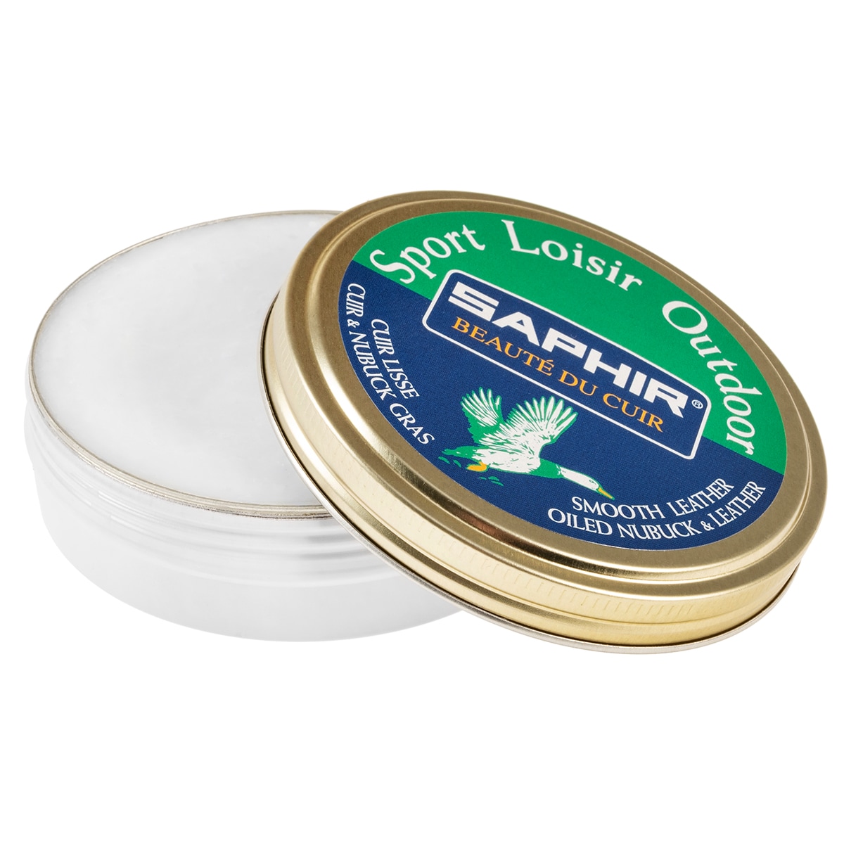 Grăsime pentru îngrijirea încălțămintei din piele Saphir BDC Sport 100 ml - Incoloră