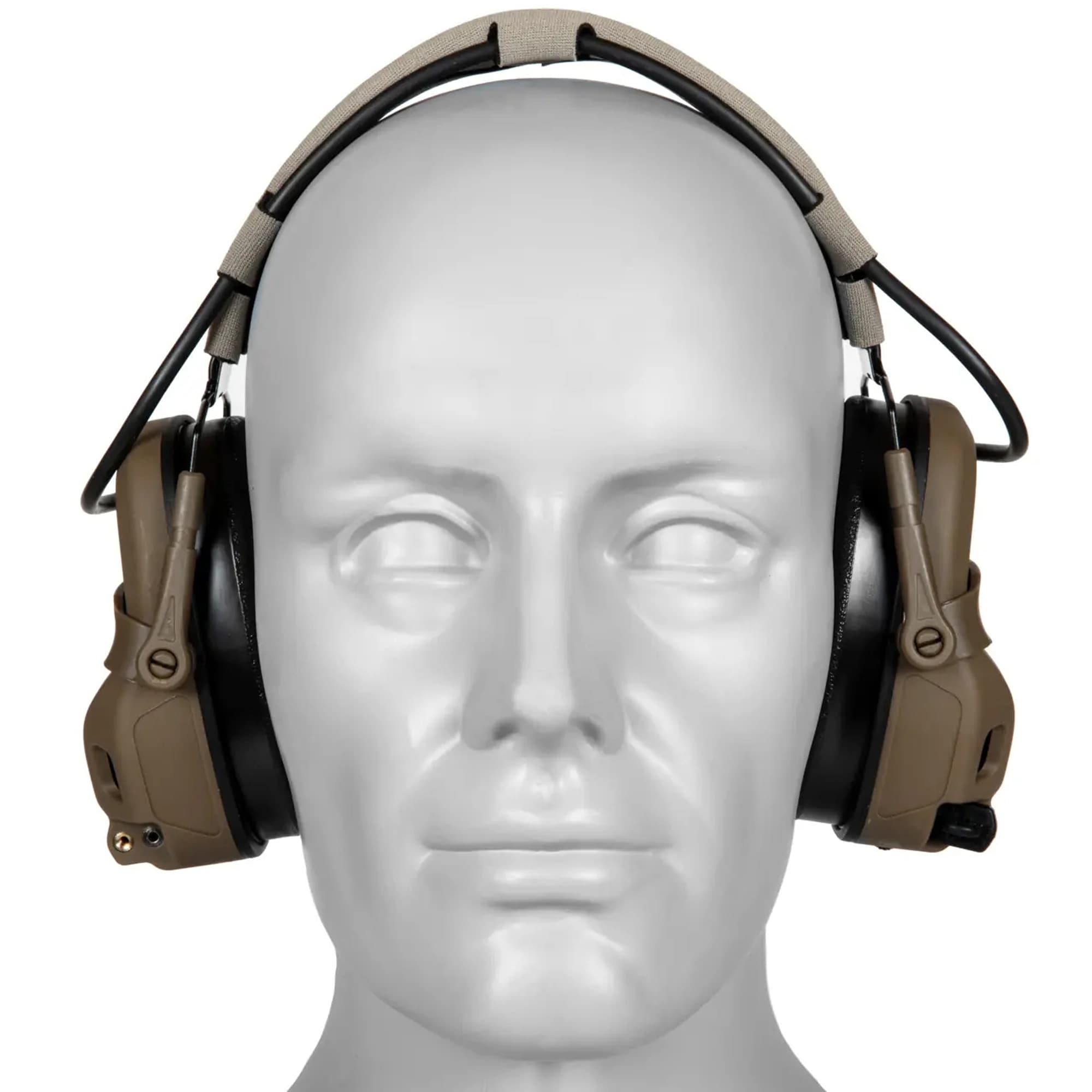 Protecție auditivă activă Specna Arms HD-17 Gen 6 - Coyote Brown