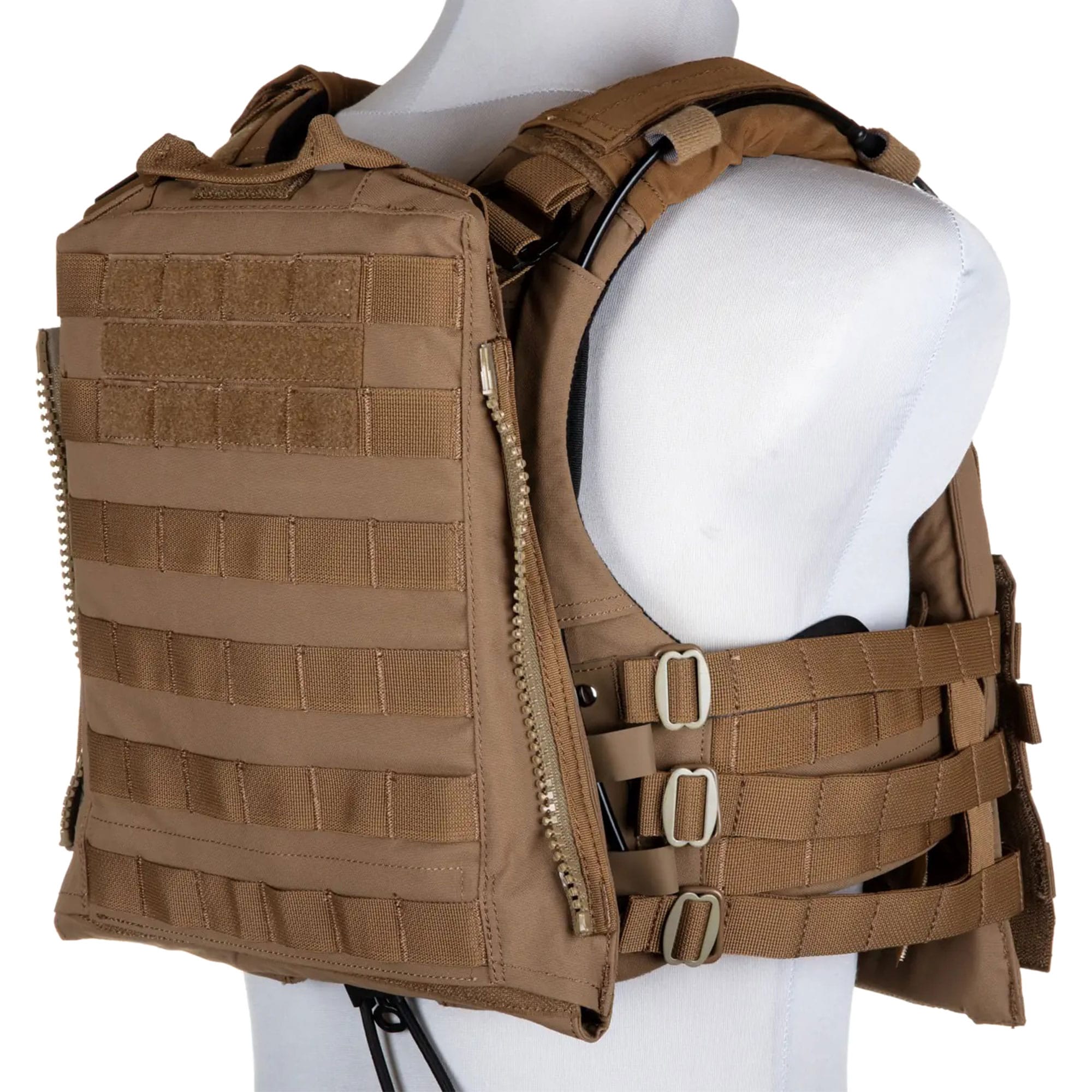 Vestă tactică Primal Gear Trias Plate Carrier - Coyote Brown