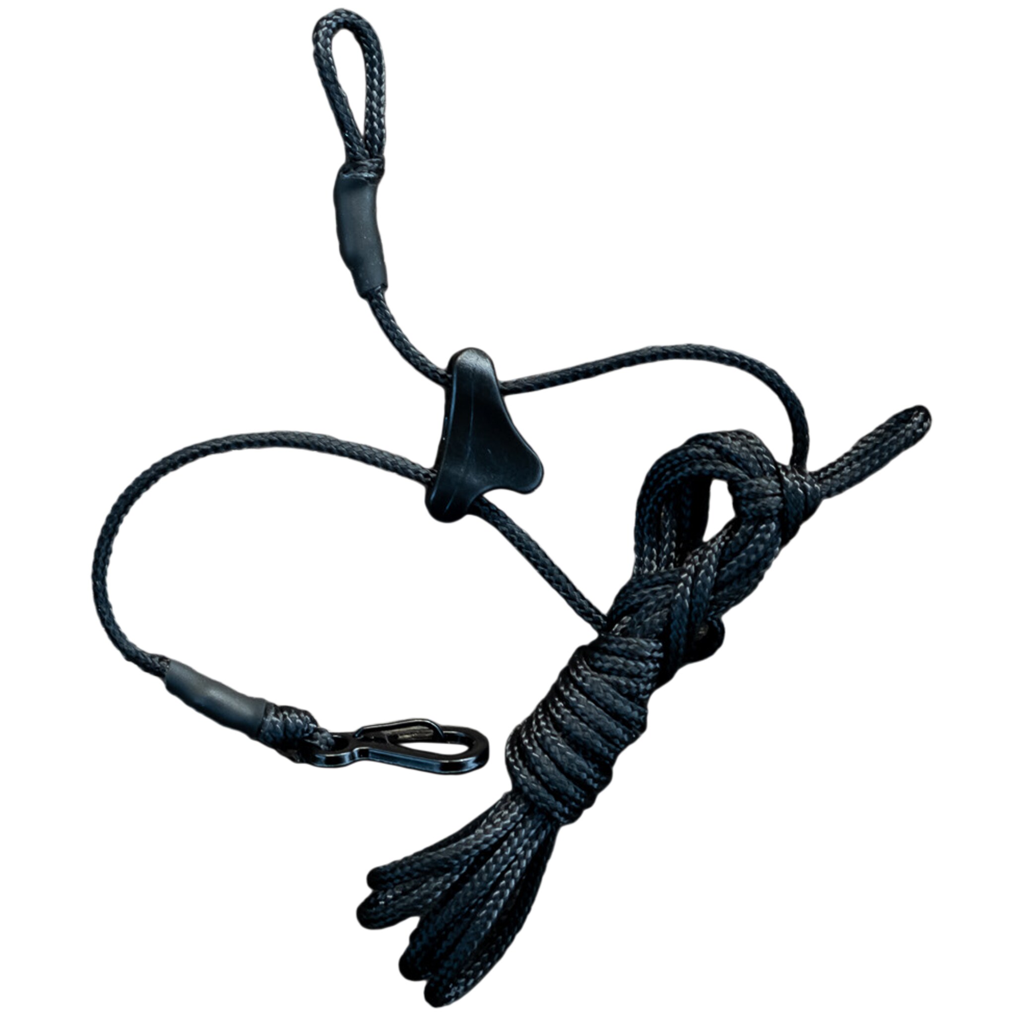 Coardă pentru prelată turistică TigerWood Black Silk