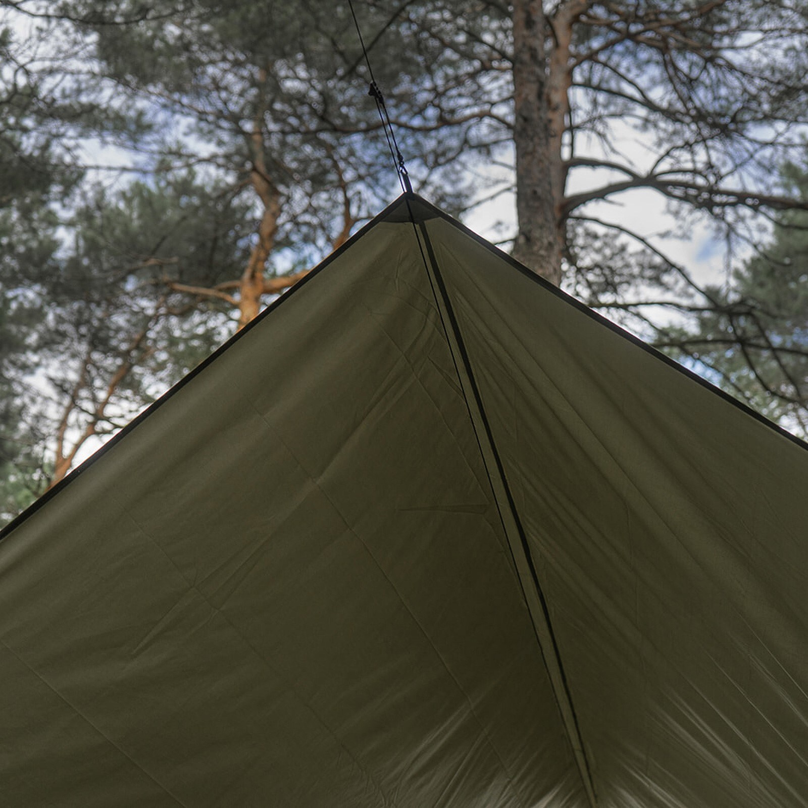 Prelată pentru camping TigerWood Termo Tarp 3 x 4 m - Green