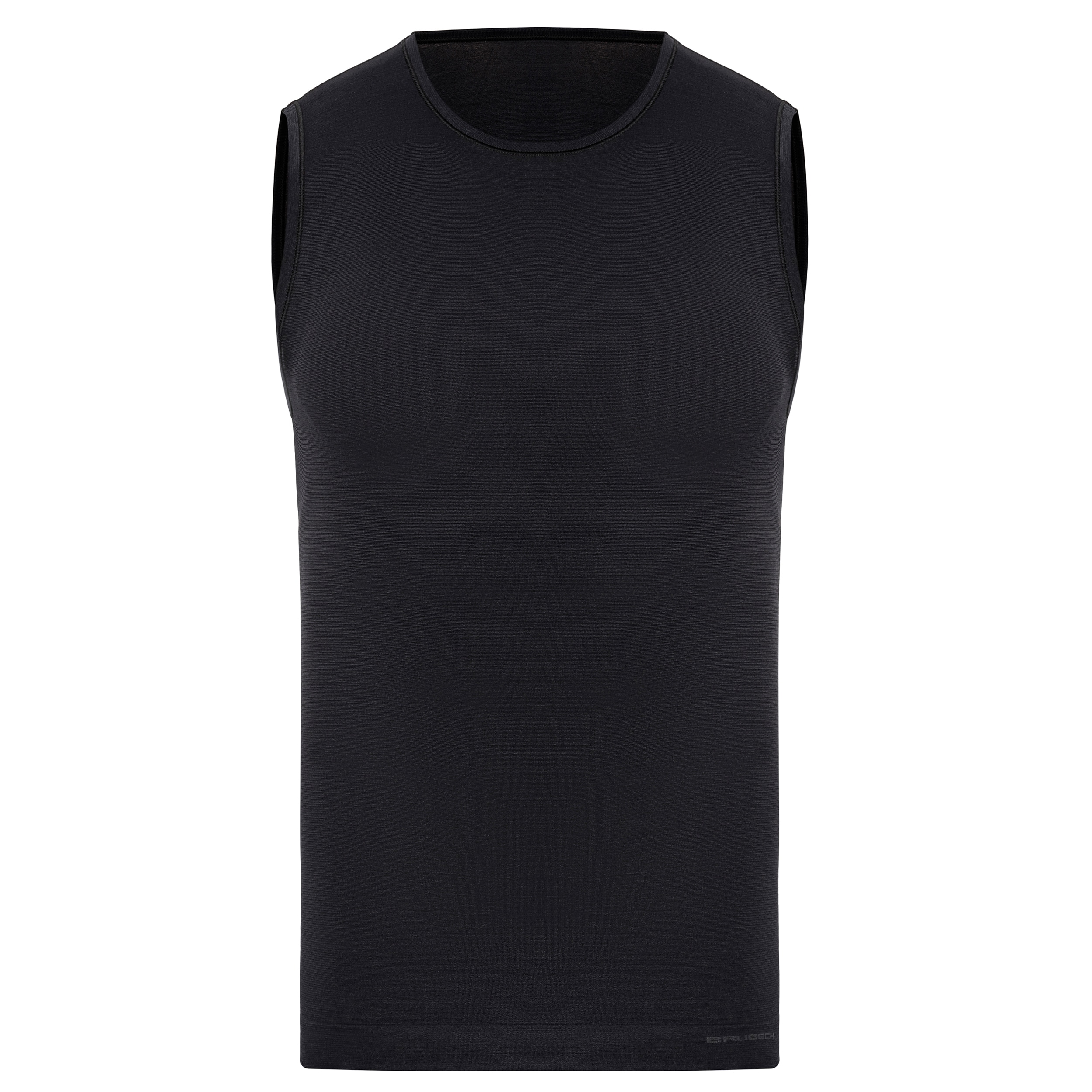 Tricou termoactiv Tank Top Brubeck Comfort Wool - Negru