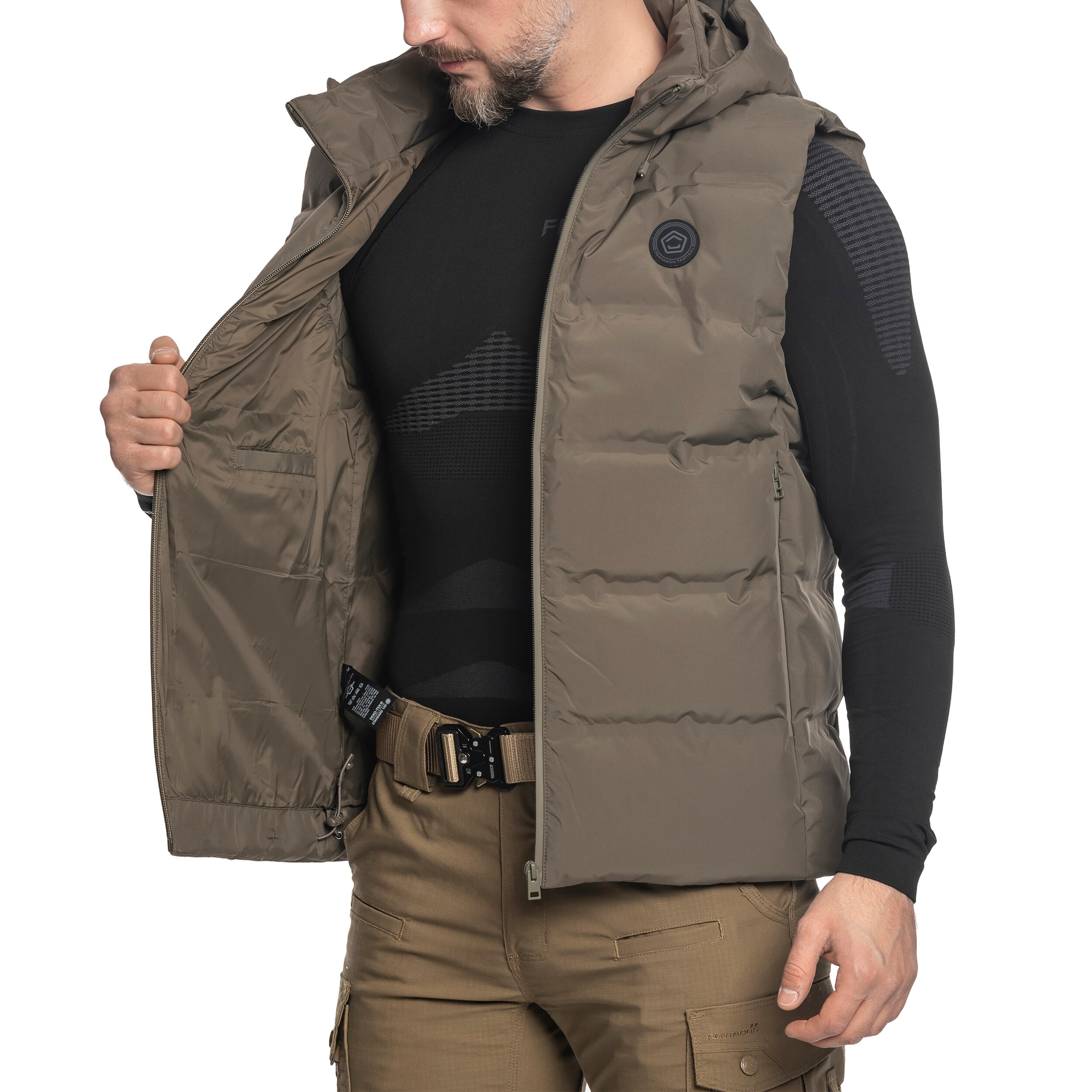 Vestă Pentagon Omega Down - RAL 7013