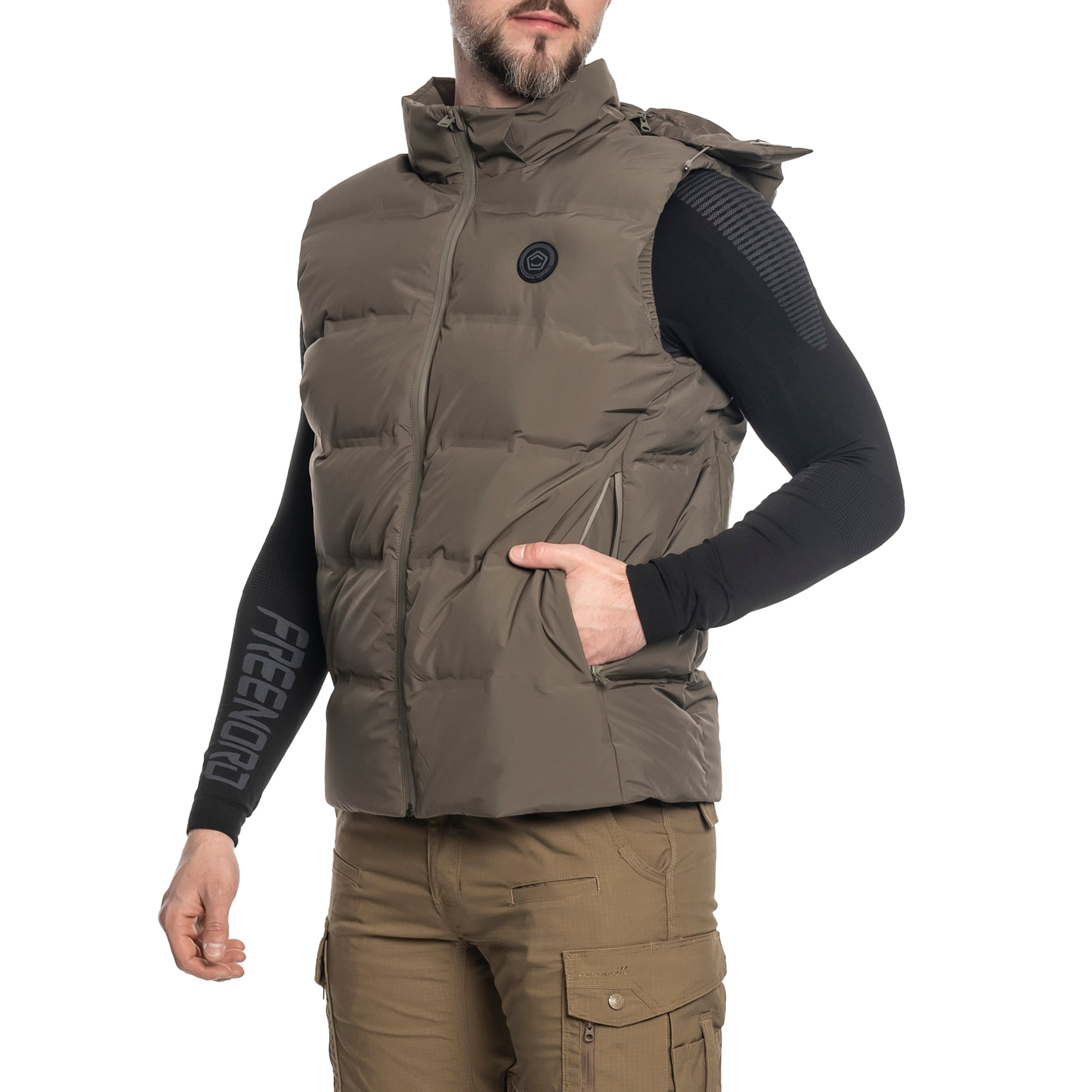Vestă Pentagon Omega Down - RAL 7013