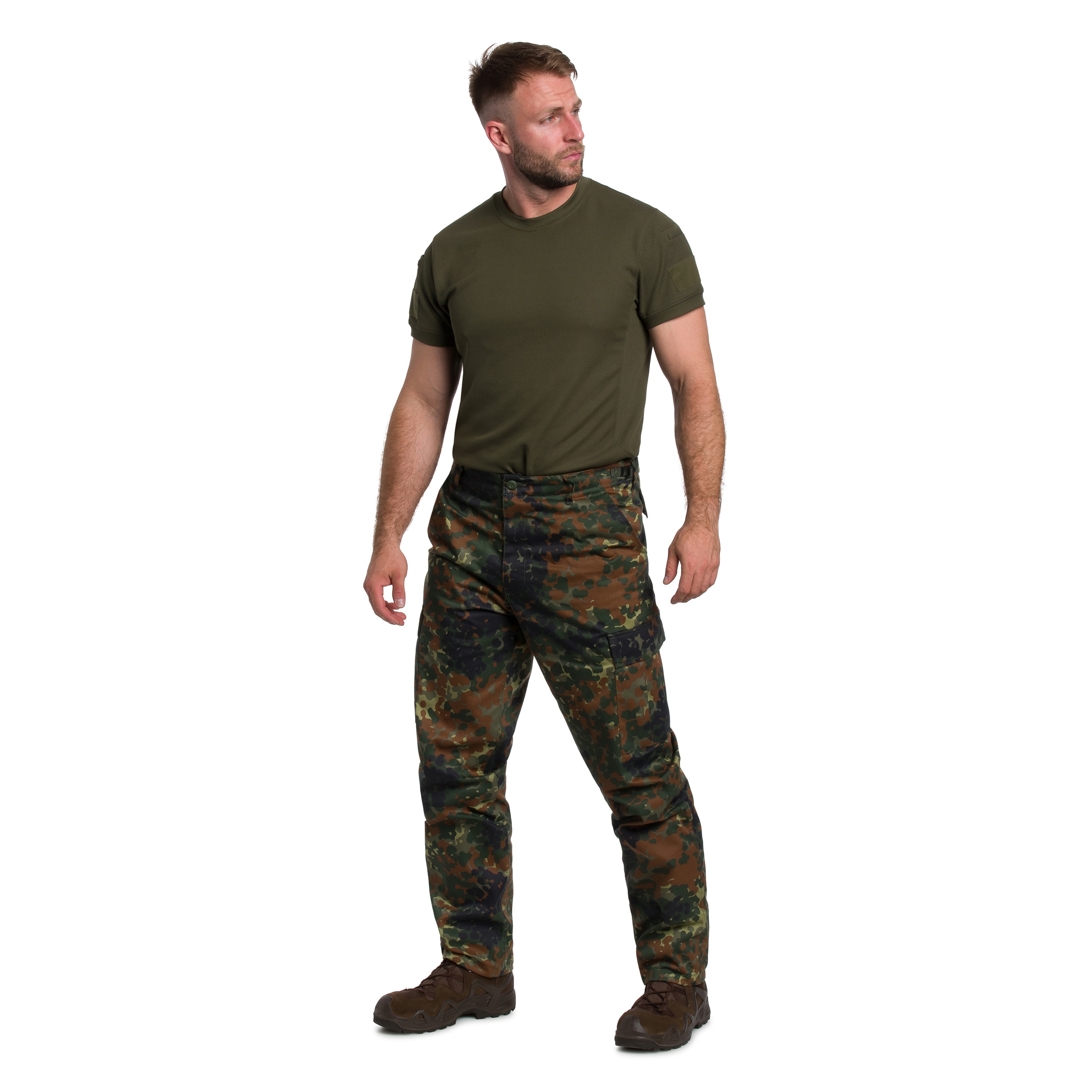 Pantaloni militari MFH US Combat BDU - Flecktarn