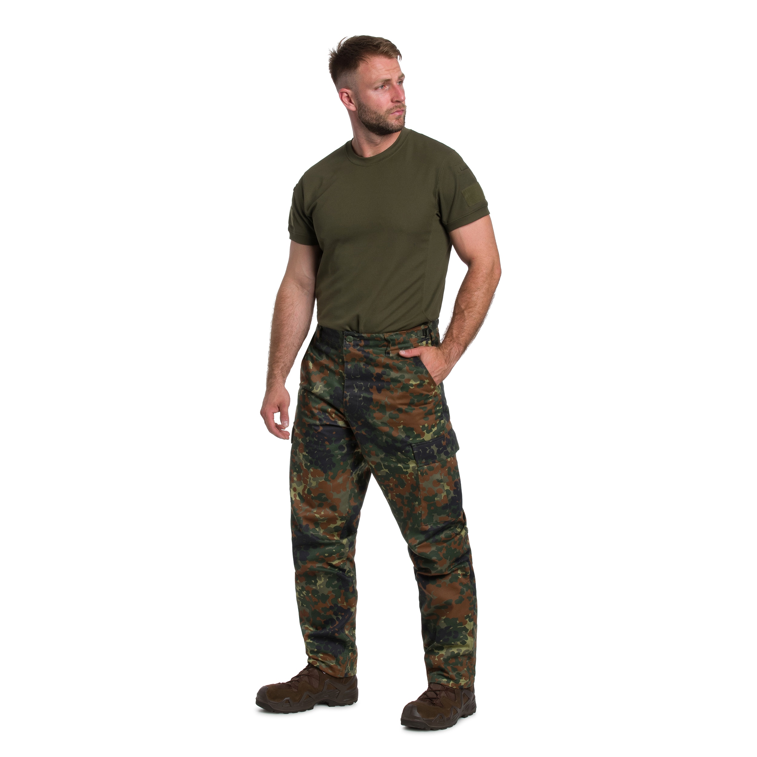 Pantaloni militari MFH US Combat BDU - Flecktarn