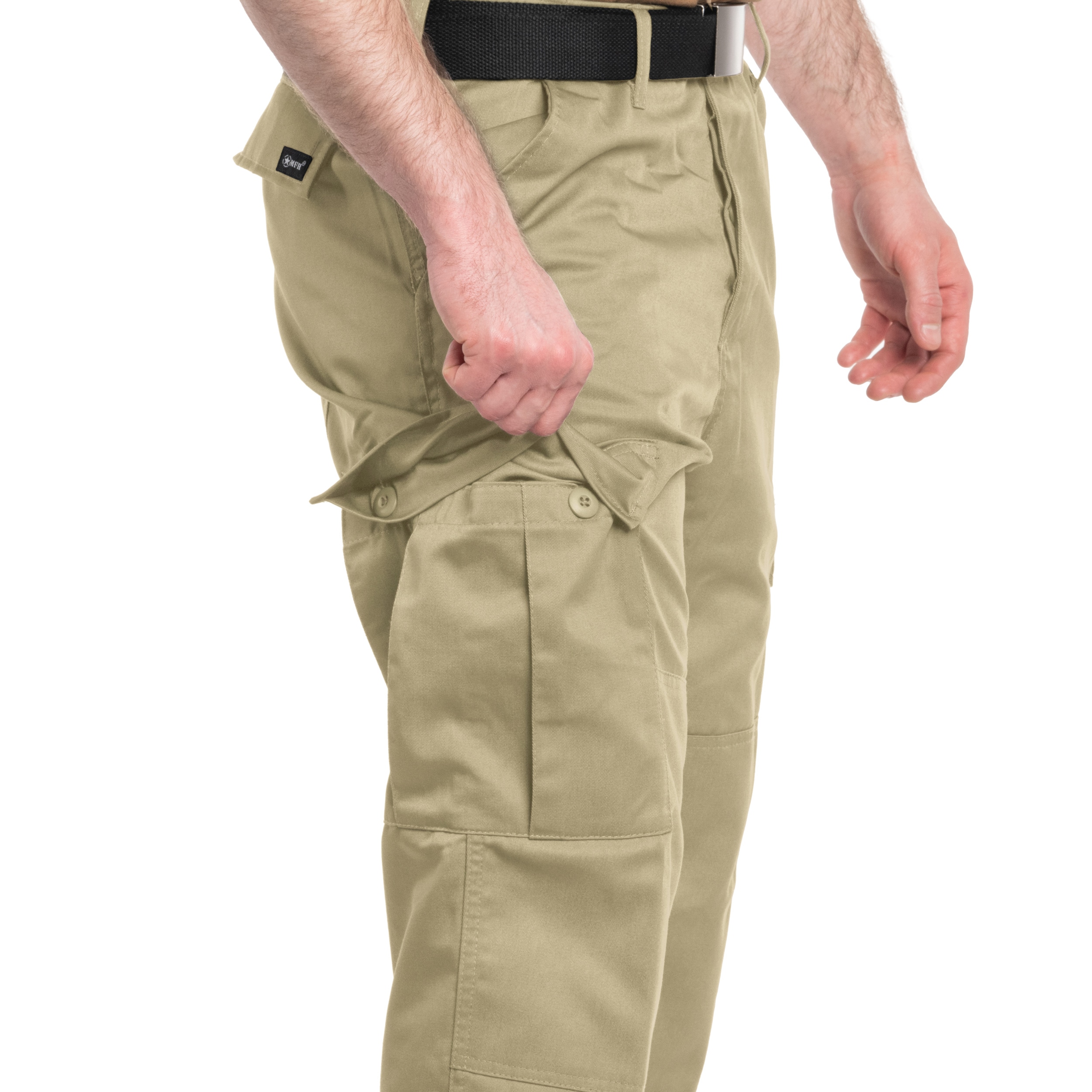 Pantaloni militari MFH întăriți US Combat BDU - Khaki