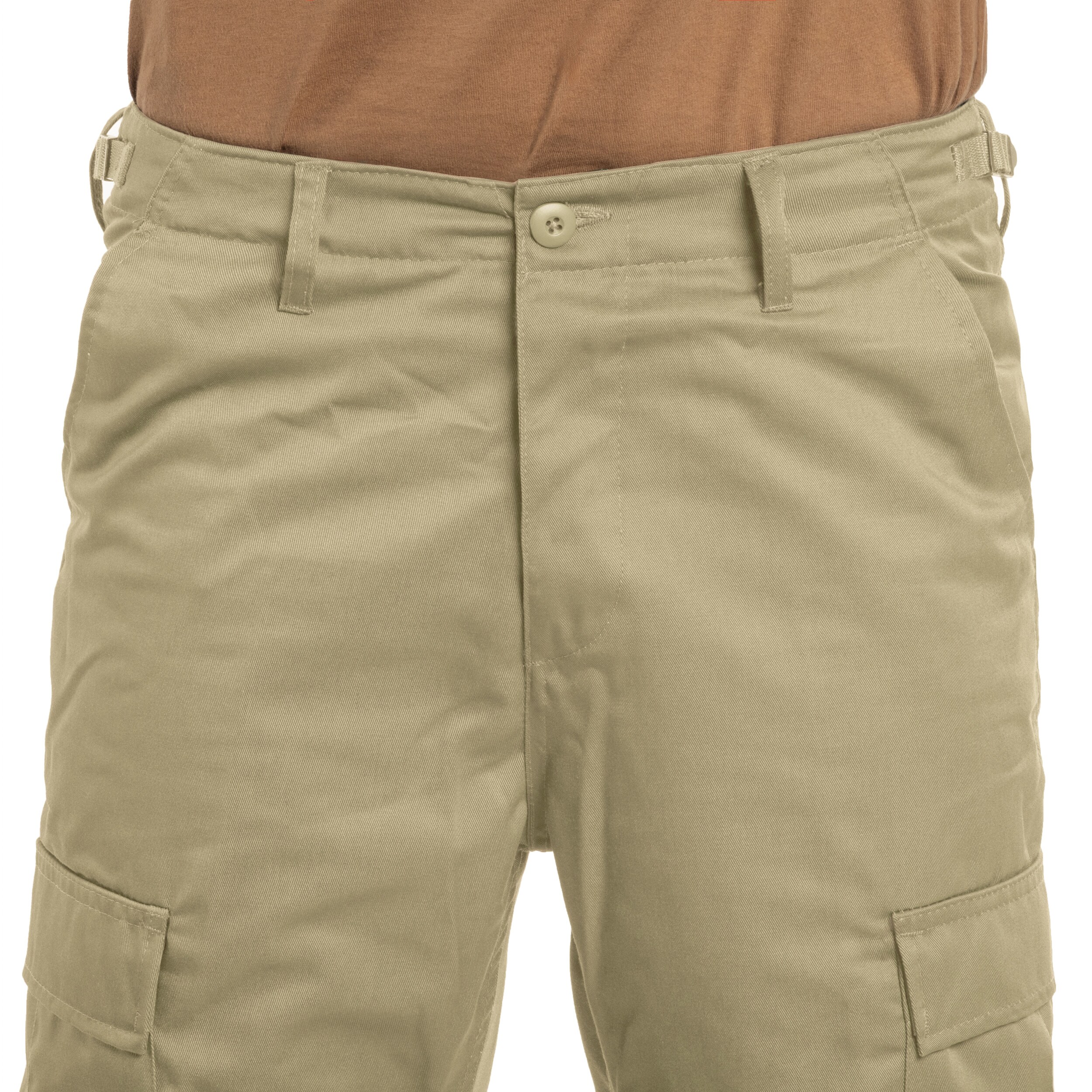 Pantaloni militari MFH întăriți US Combat BDU - Khaki