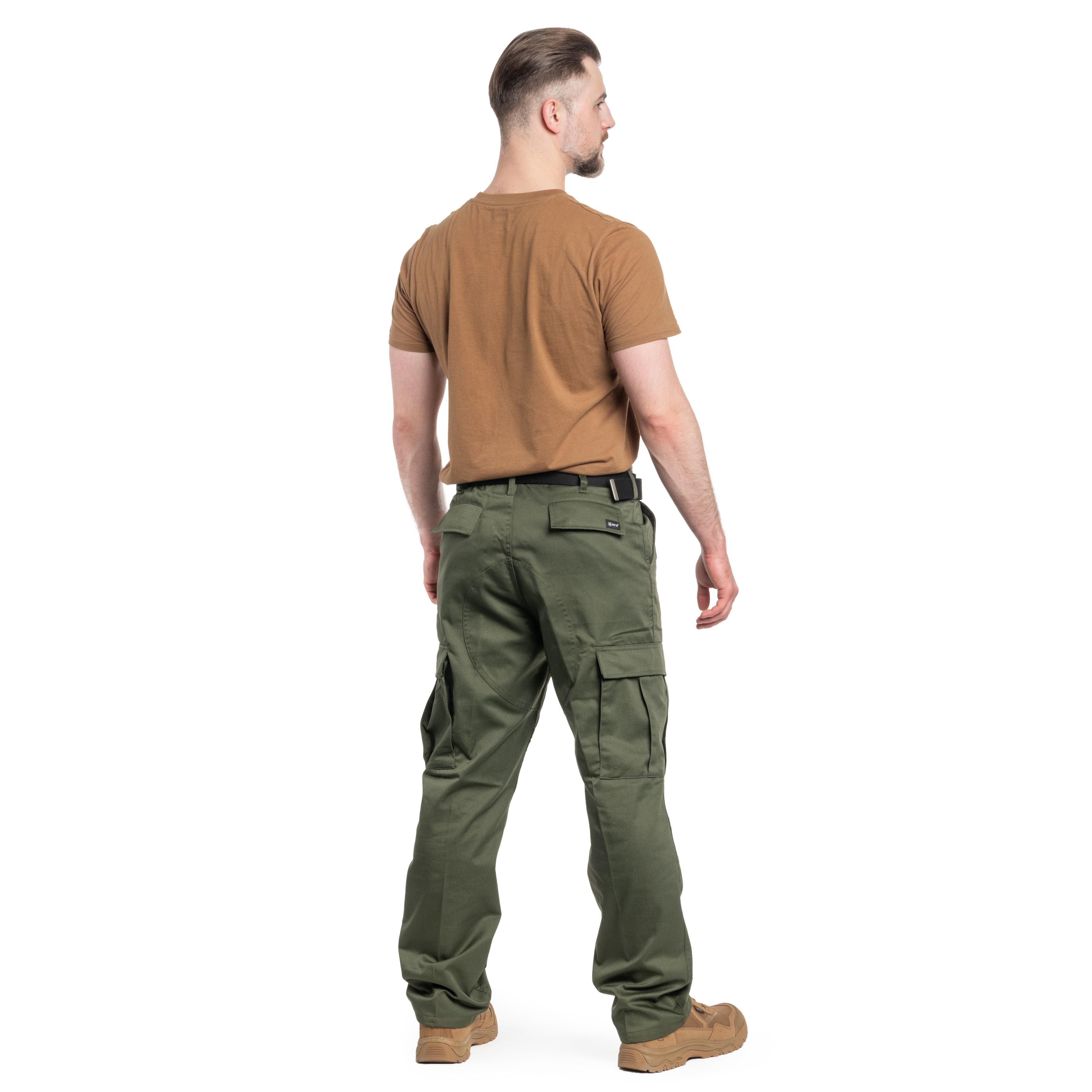 Pantaloni militari MFH întăriți US Combat BDU - Olive