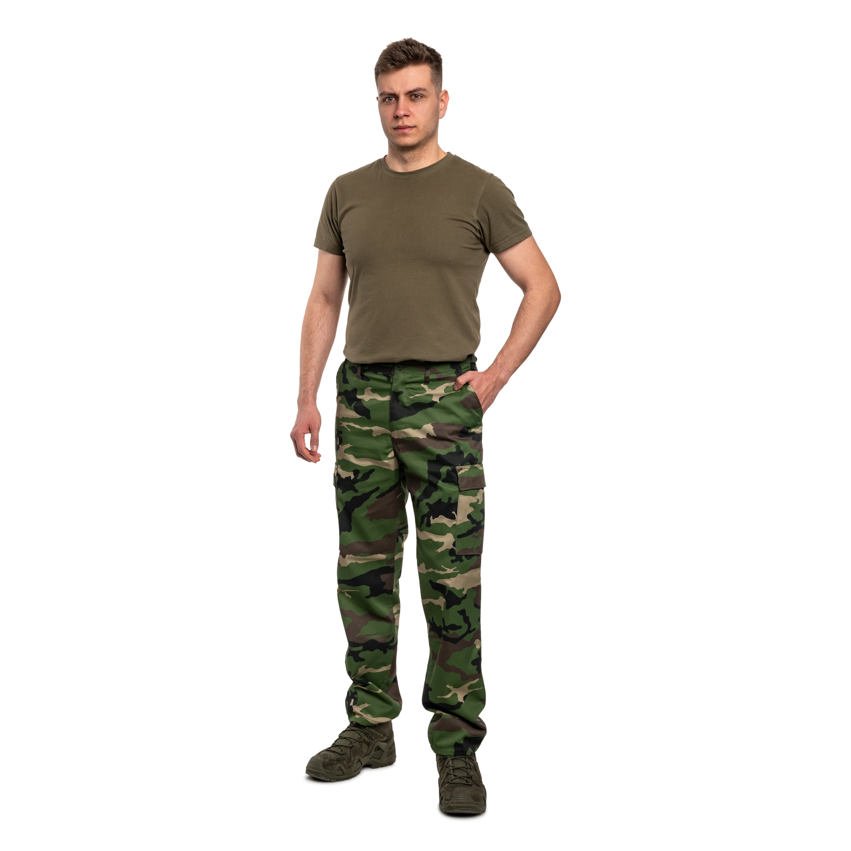 Pantaloni militari MFH US Combat BDU - M97 SK Camo