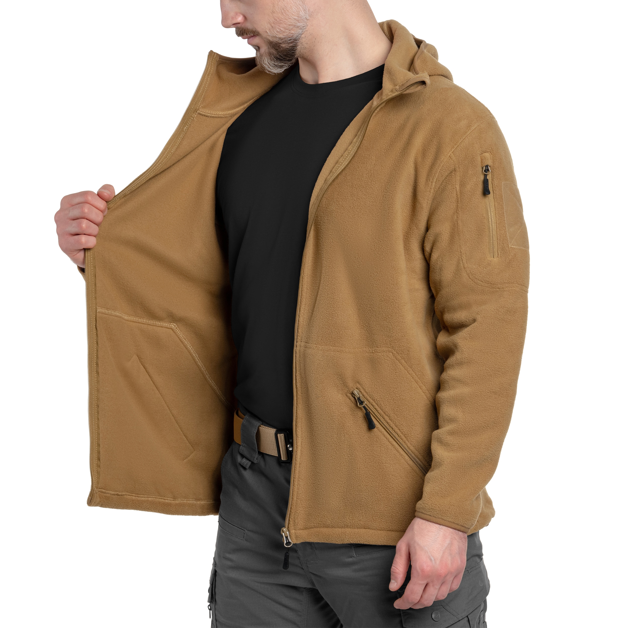 Jachetă polar MFH Tactical - Coyote